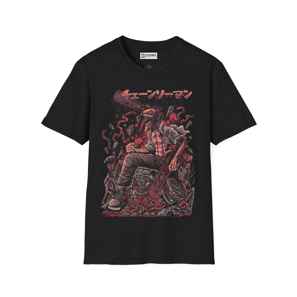 Denji Chainsaw Man T-Shirt Printify