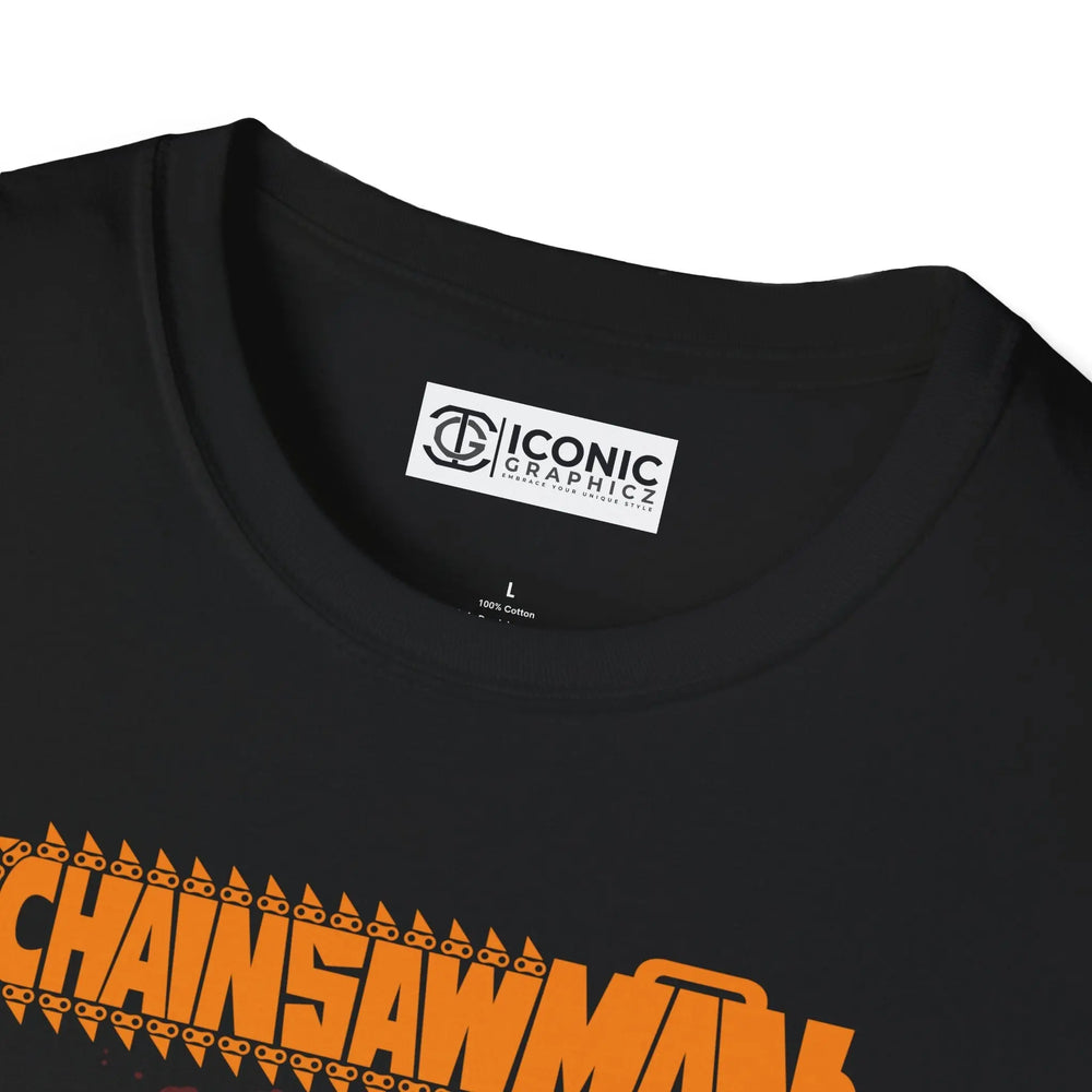 Denji and Pochita Chainsaw Man T-Shirt Printify