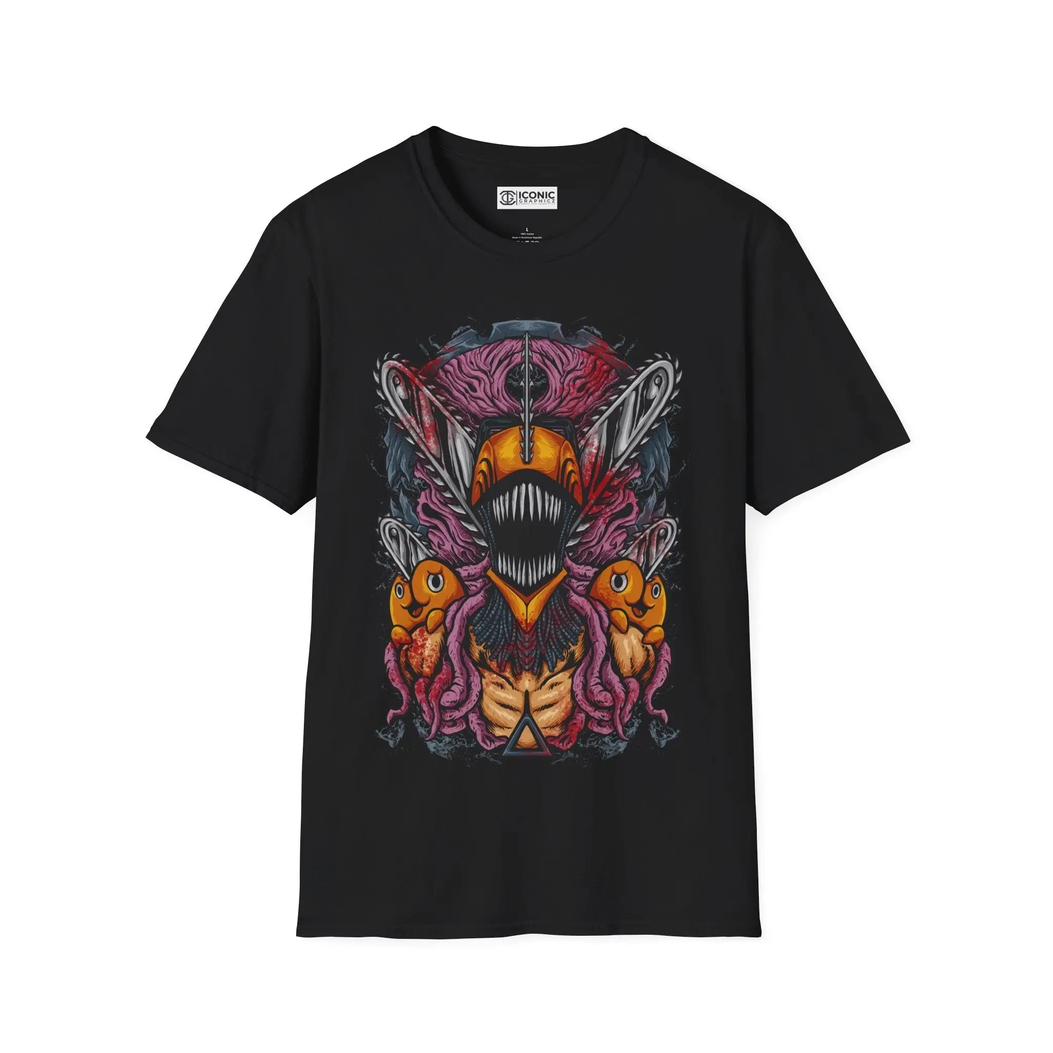 Denji and Pochita Chainsaw Man T-Shirt Printify