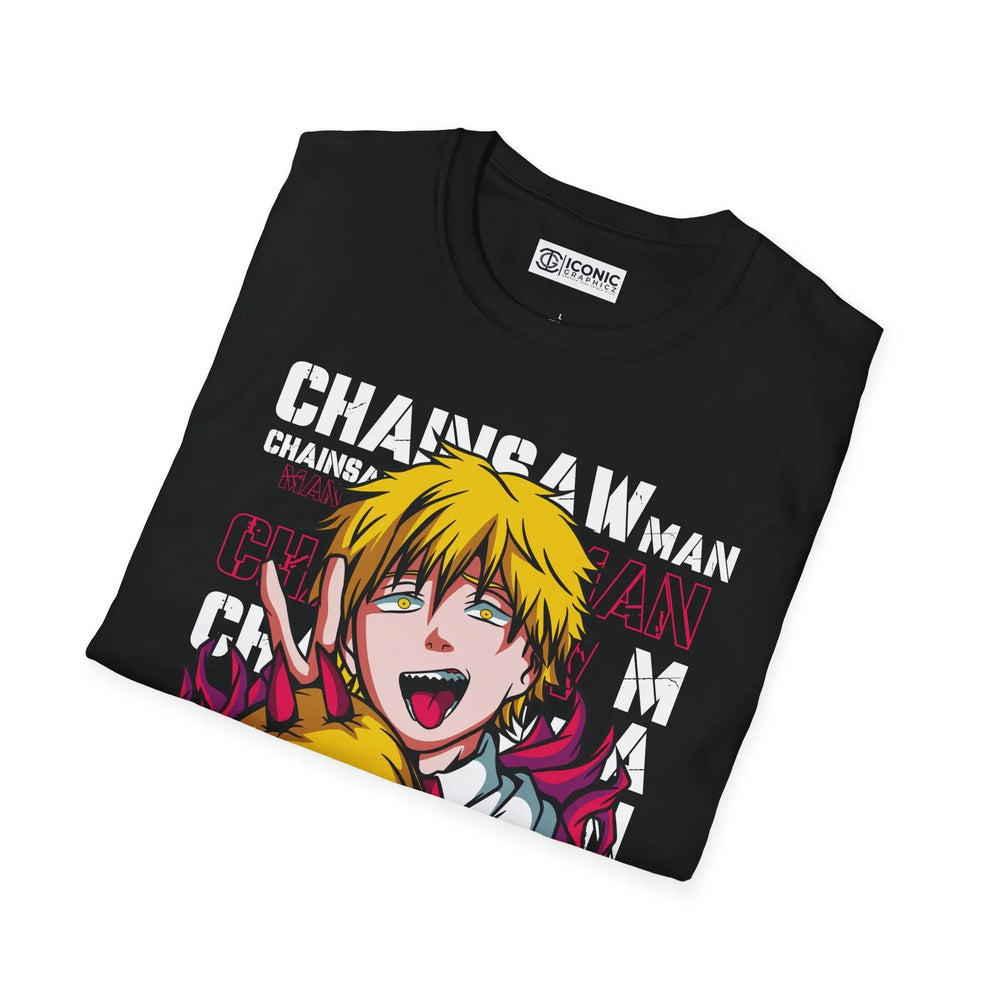 Denji and Power Chainsaw Man T-Shirt Printify