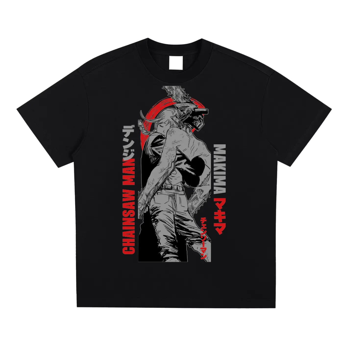 Denji x Makima Chainsaw-Man Sorona Quick-Dry Cooling T-shirt ODMPOD