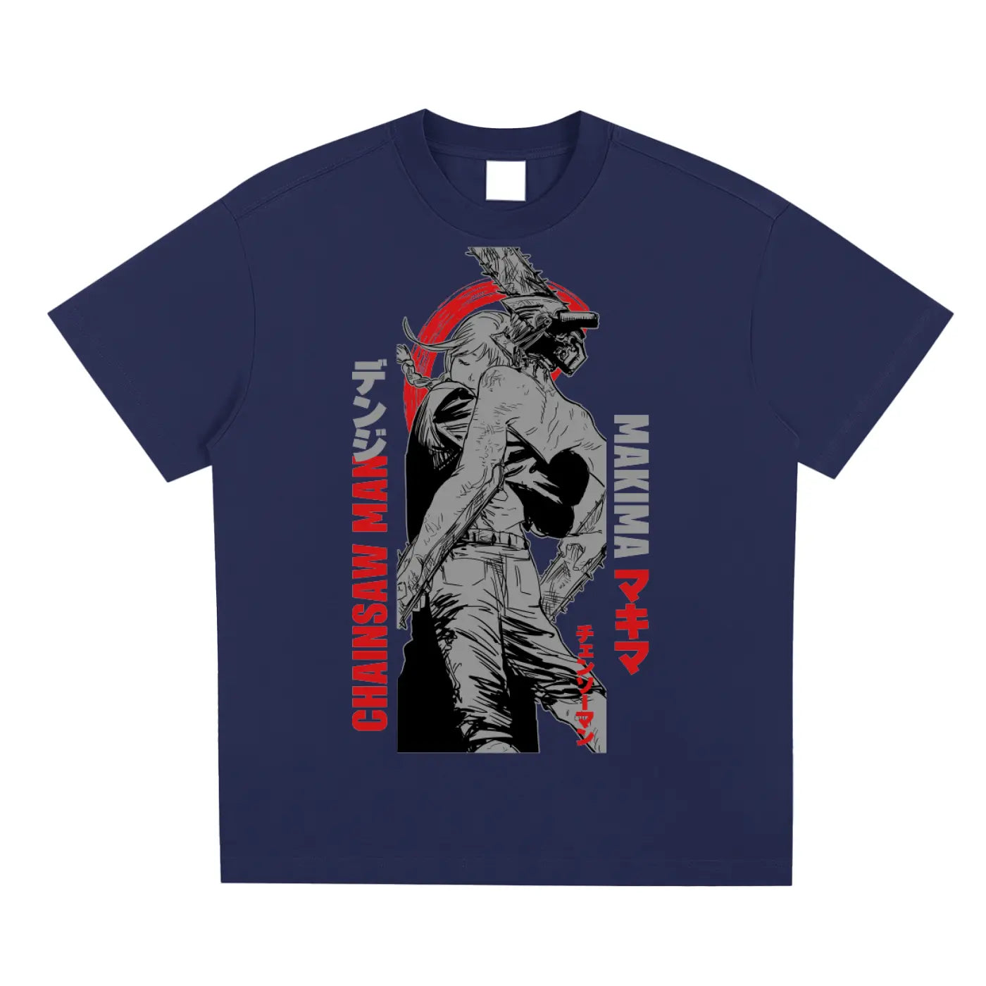 Denji x Makima Chainsaw-Man Sorona Quick-Dry Cooling T-shirt ODMPOD