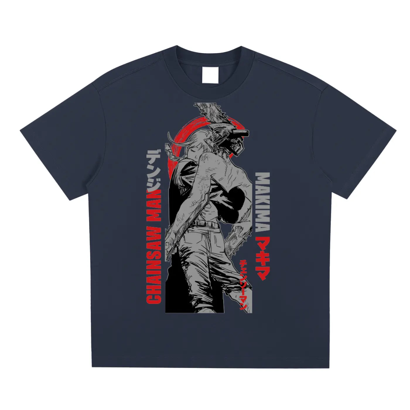 Denji x Makima Chainsaw-Man Sorona Quick-Dry Cooling T-shirt ODMPOD
