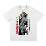 Denji x Makima Chainsaw-Man Sorona Quick-Dry Cooling T-shirt ODMPOD