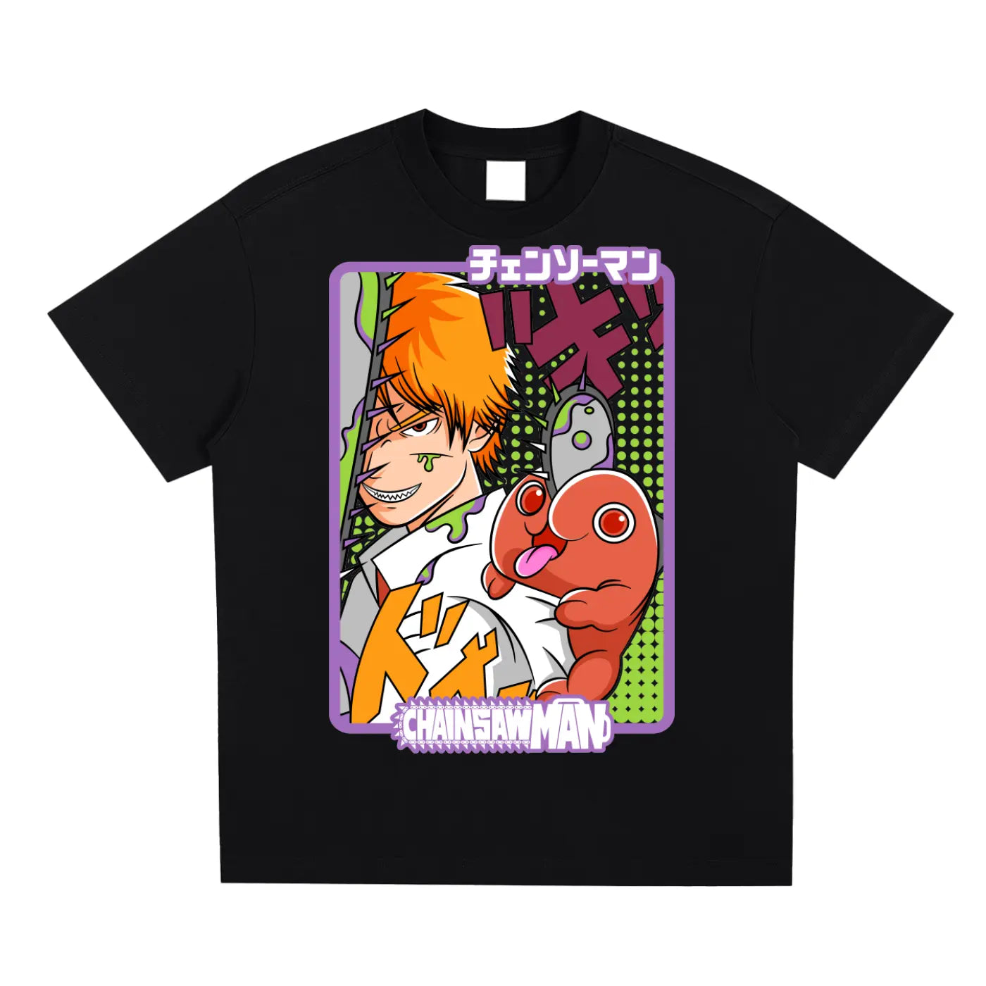 Denji x Puchita Chainsaw-man Sorona Quick-Dry Cooling T-shirt ODMPOD