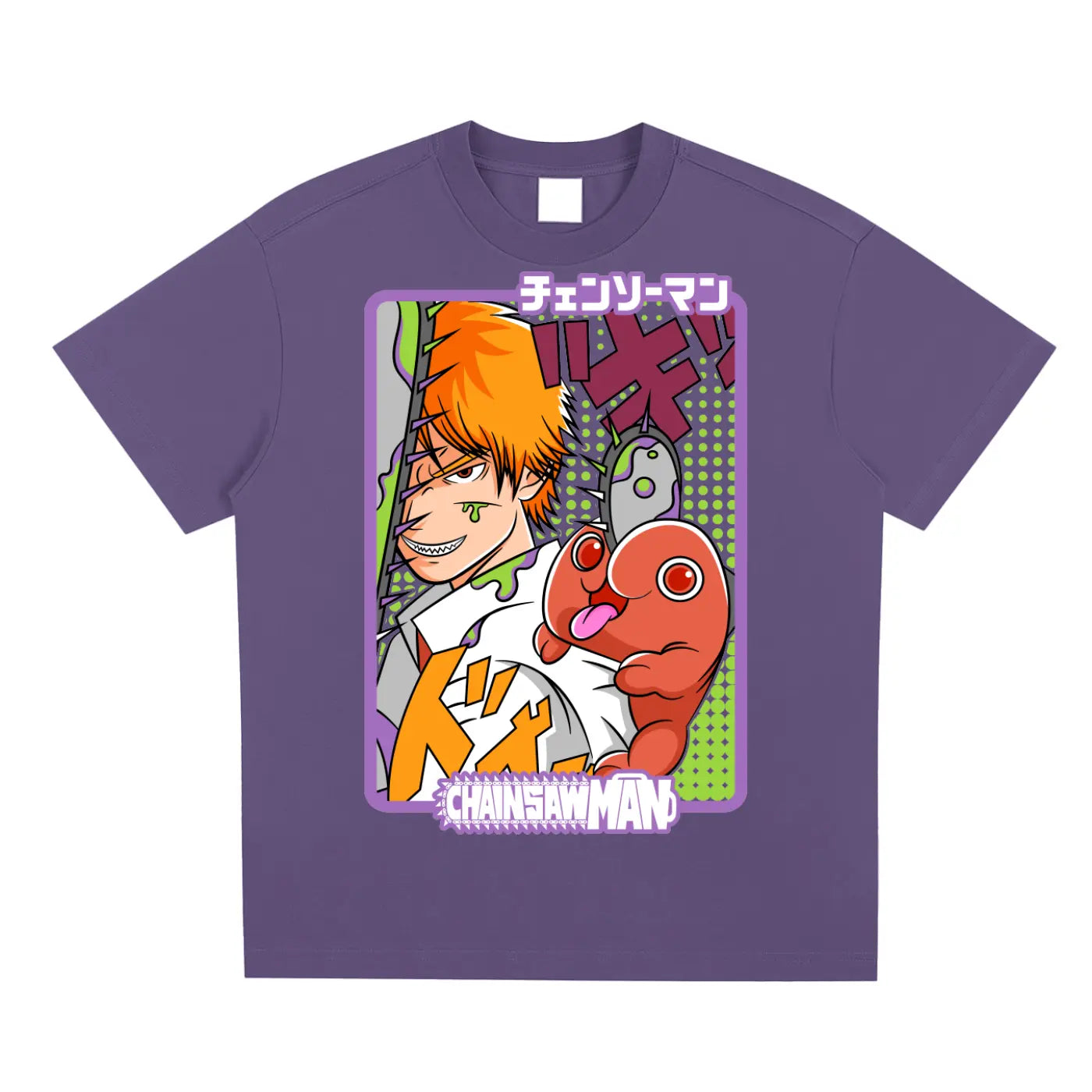 Denji x Puchita Chainsaw-man Sorona Quick-Dry Cooling T-shirt ODMPOD