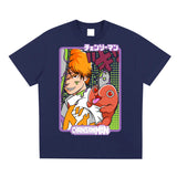 Denji x Puchita Chainsaw-man Sorona Quick-Dry Cooling T-shirt ODMPOD