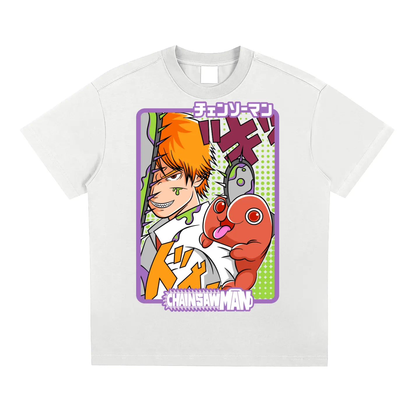 Denji x Puchita Chainsaw-man Sorona Quick-Dry Cooling T-shirt ODMPOD