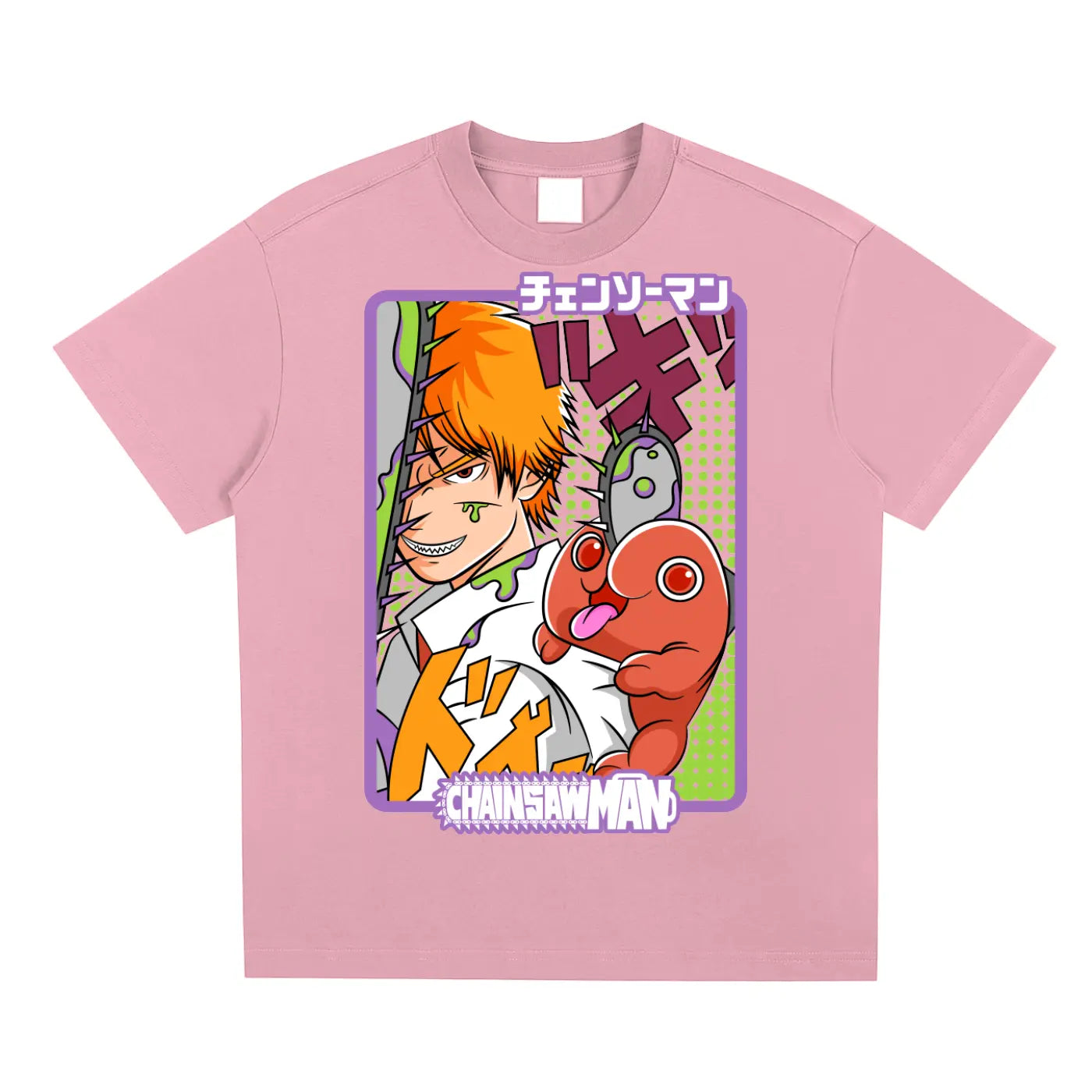 Denji x Puchita Chainsaw-man Sorona Quick-Dry Cooling T-shirt ODMPOD