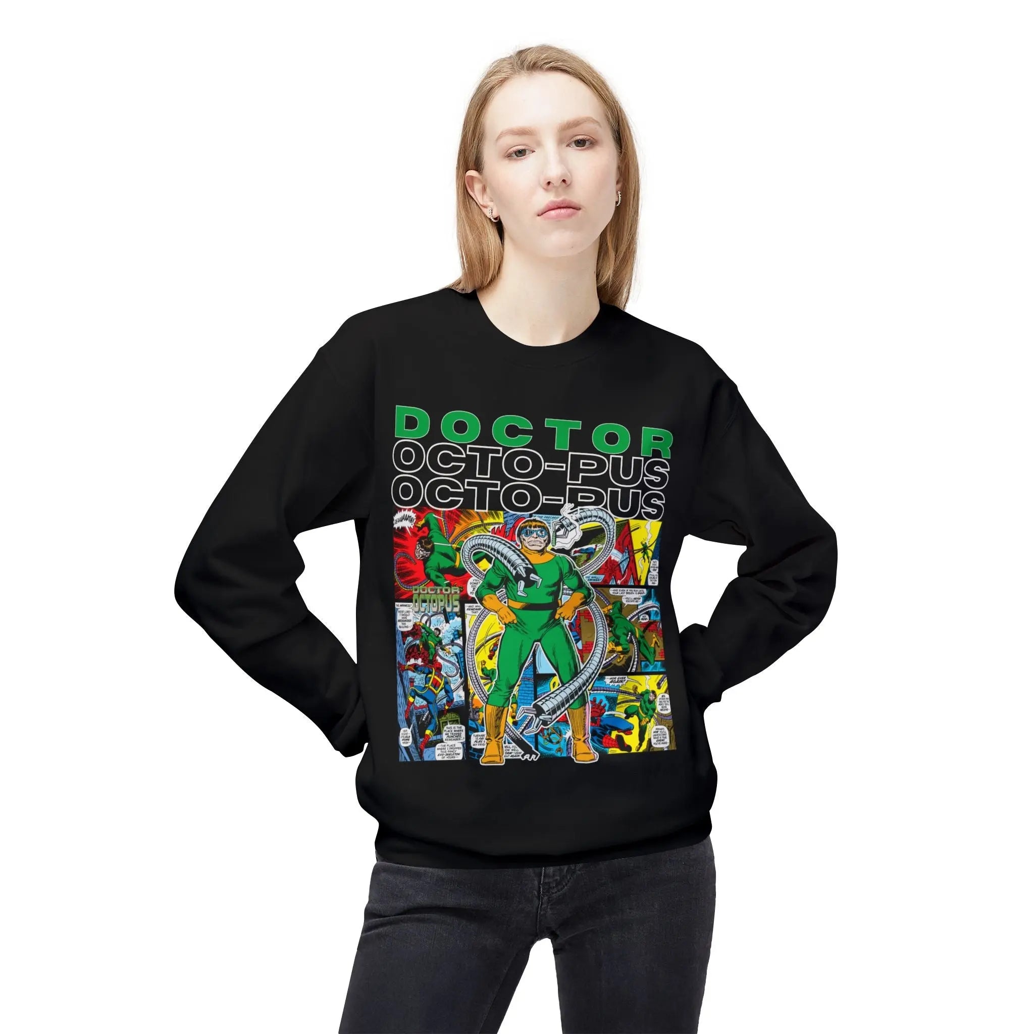 Doctor Octopus Graphic Sweatshirt Printify