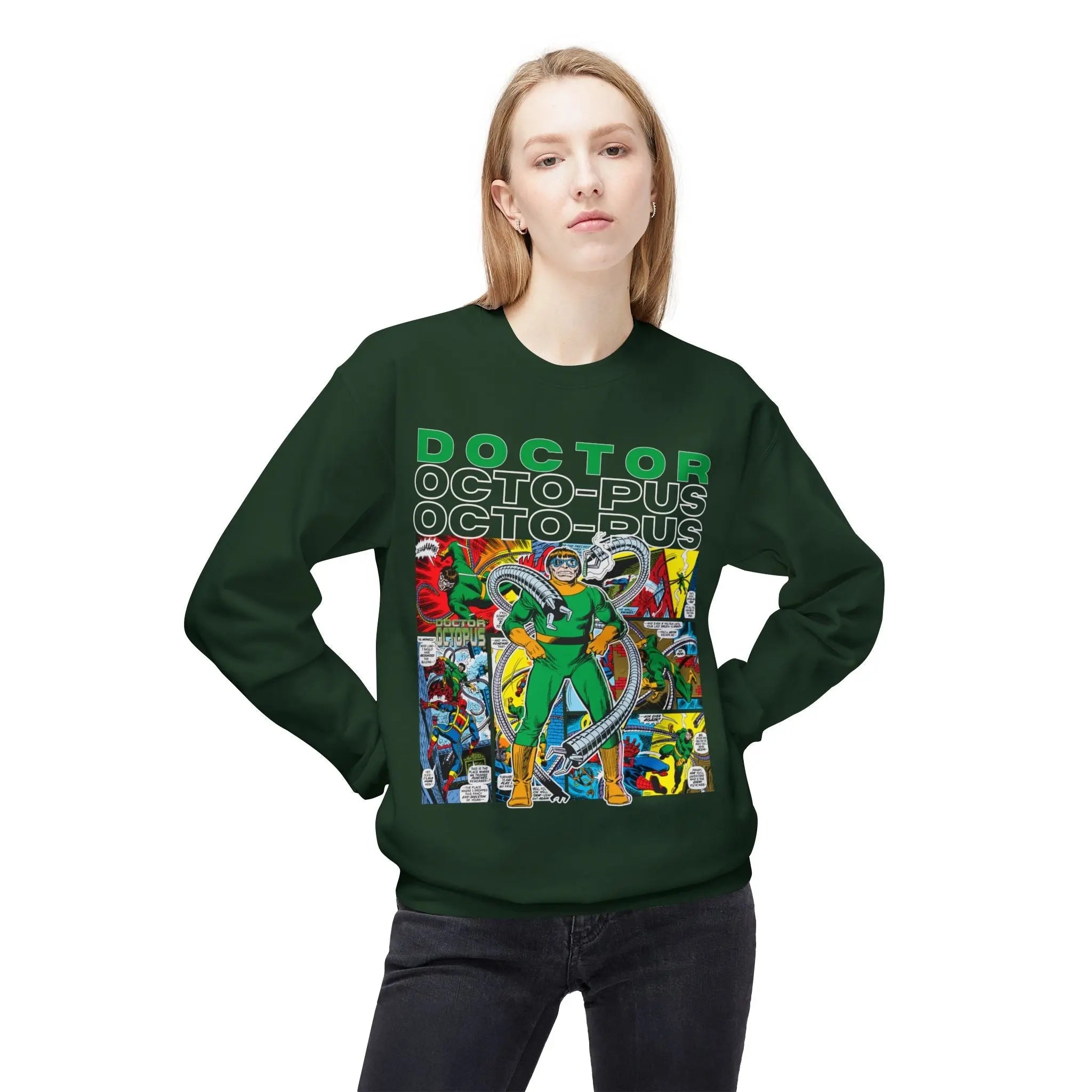 Doctor Octopus Graphic Sweatshirt Printify