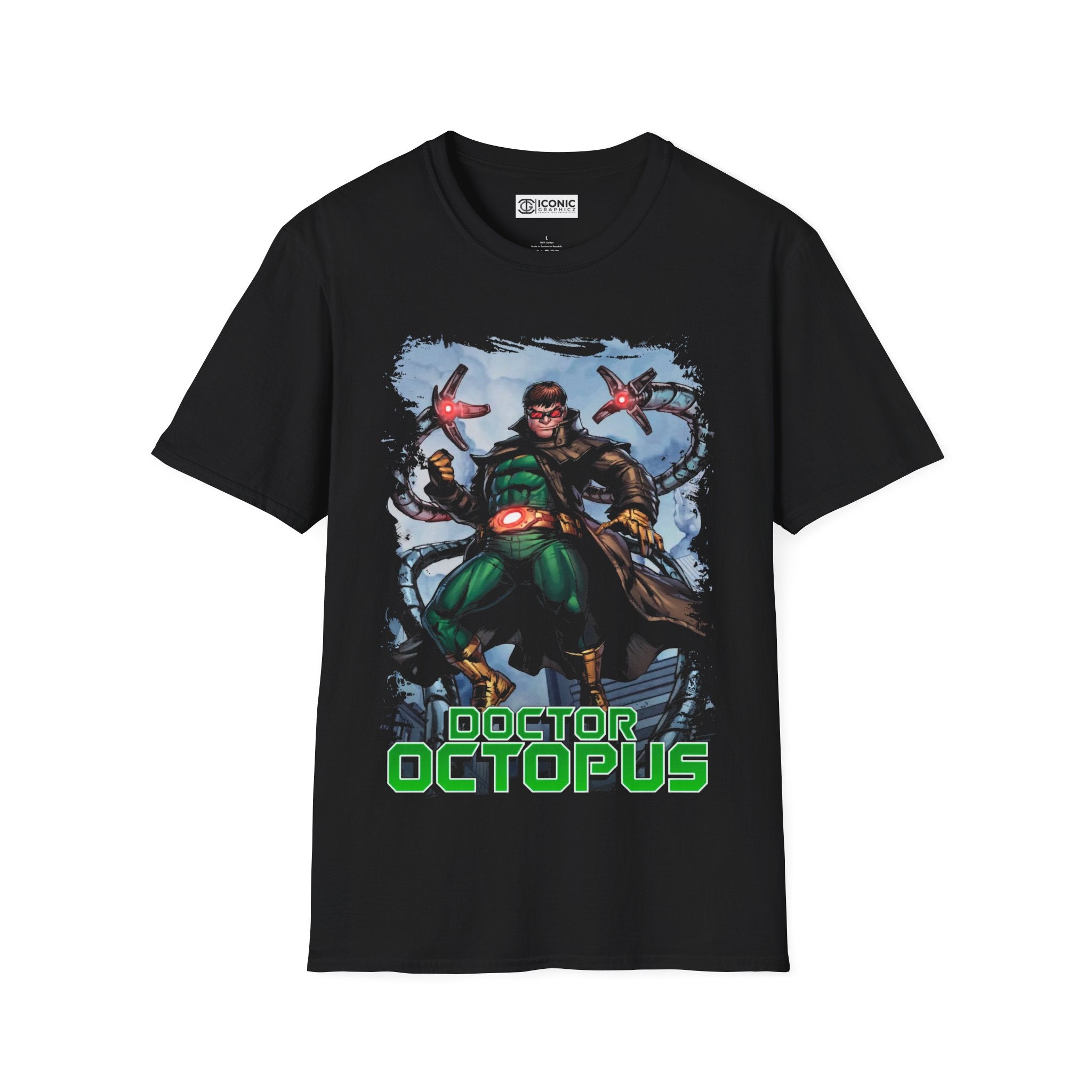 Doctor Octopus T-Shirt - IGZ Clothing  - Doctor Octopus Unisex Softstyle T-Shirt Best Price 26 at IGZ Clothing 