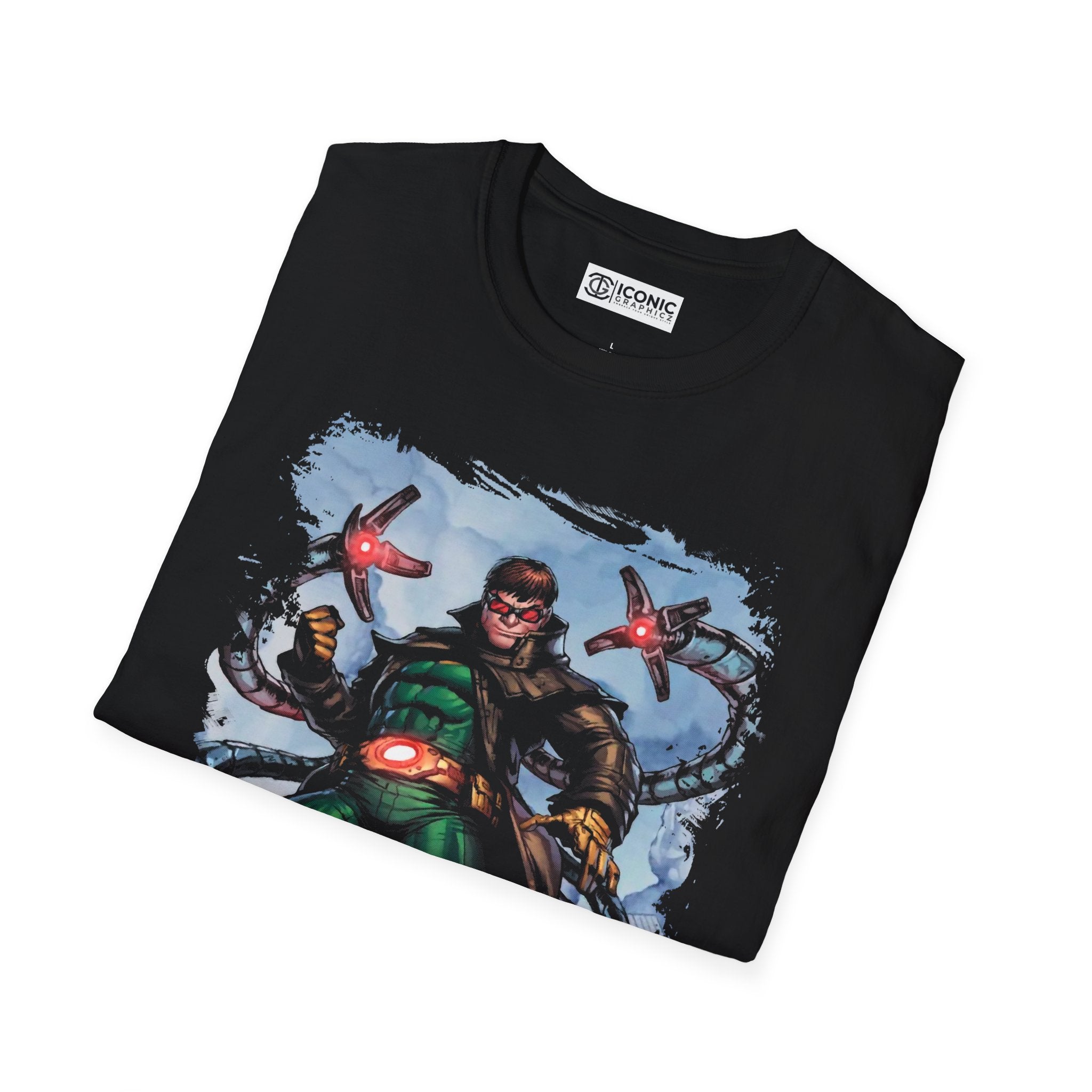Doctor Octopus T-Shirt - IGZ Clothing  - Doctor Octopus Unisex Softstyle T-Shirt Best Price 26 at IGZ Clothing 