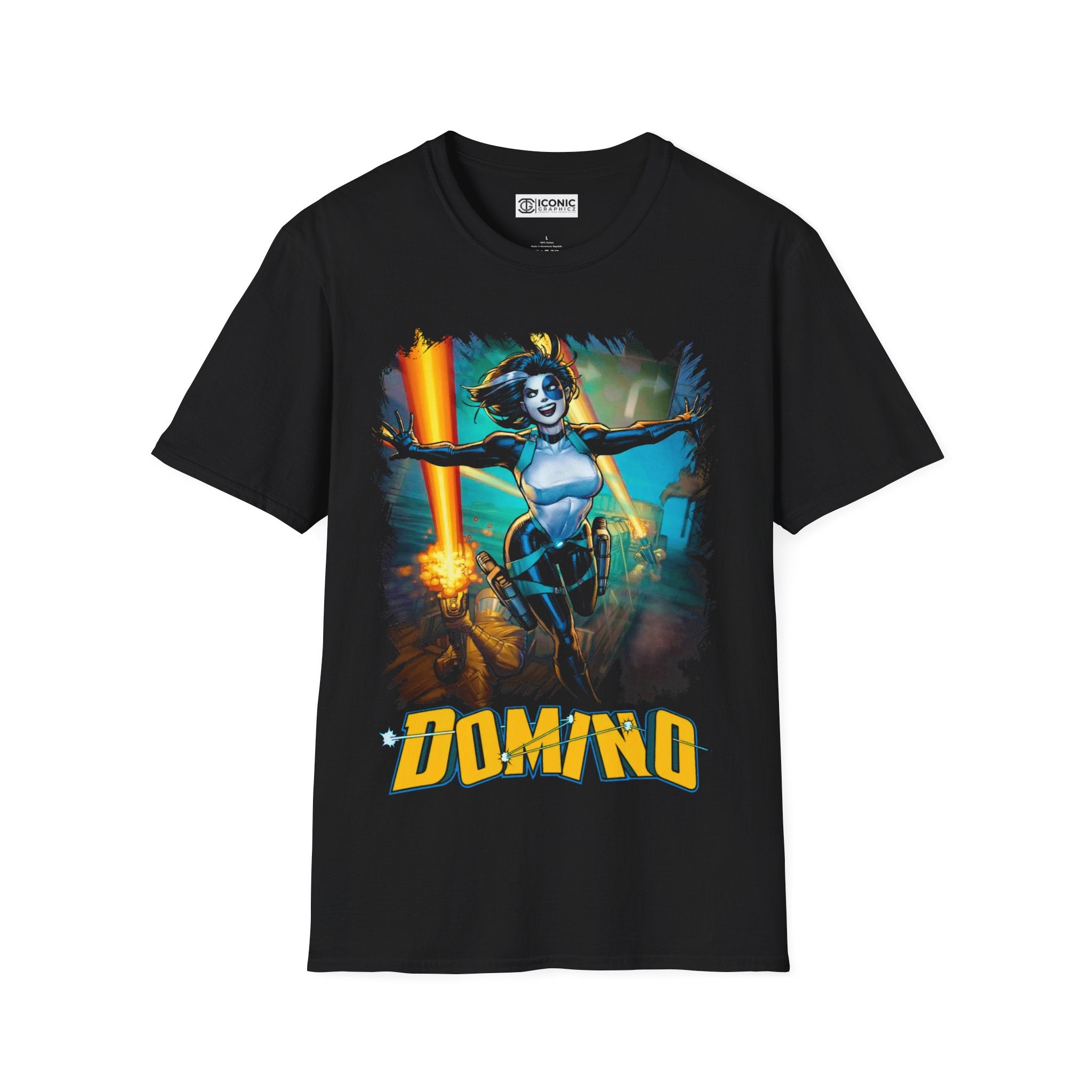 Domino T-Shirt - IGZ Clothing  - Domino Unisex Softstyle T-Shirt Best Price 26 at IGZ Clothing 