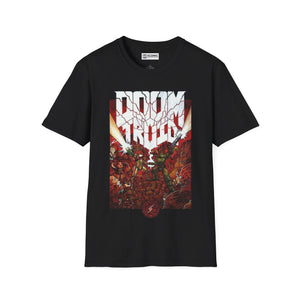 Doom and Samus T-Shirt Printify