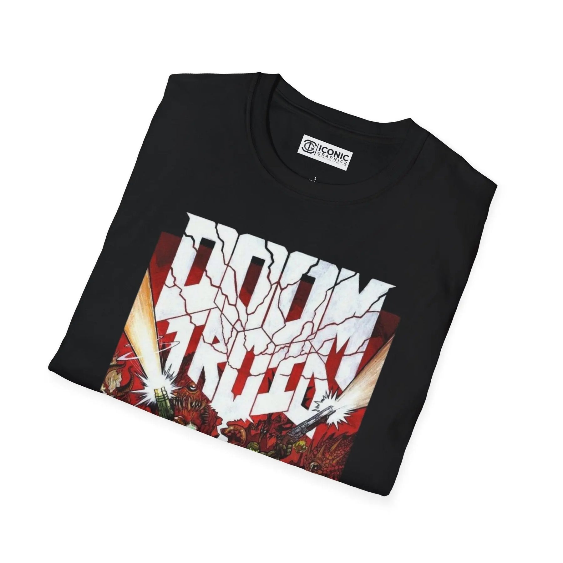 Doom and Samus T-Shirt Printify