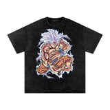 Dragonball Super Goku Acid Wash Oversize T-Shirt ODMPOD