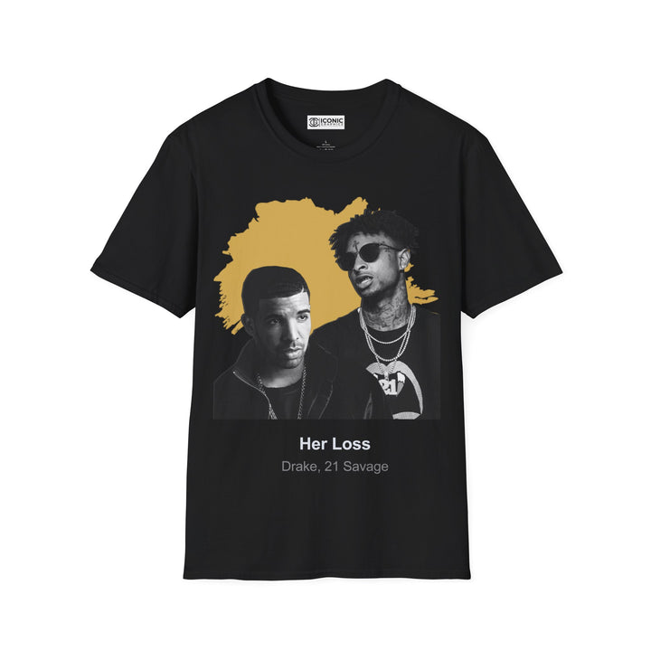 Drake and 21 Savage T-Shirt - IGZ Clothing  - Drake and 21 Savage Unisex Softstyle T-Shirt Best Price 26 at IGZ Clothing 