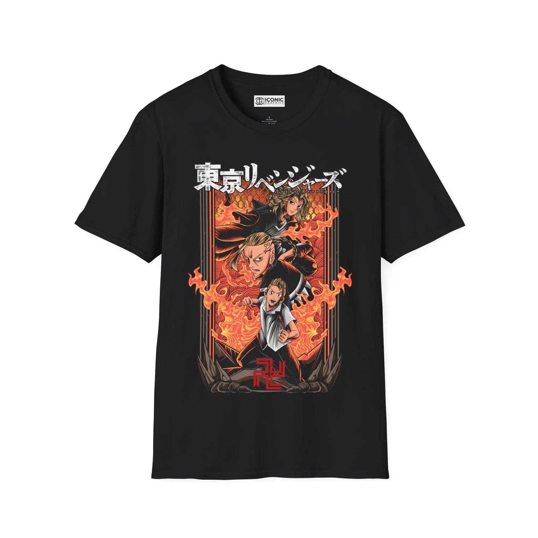 Draken and Mikey Tokyo  Revengers T-Shirt Printify