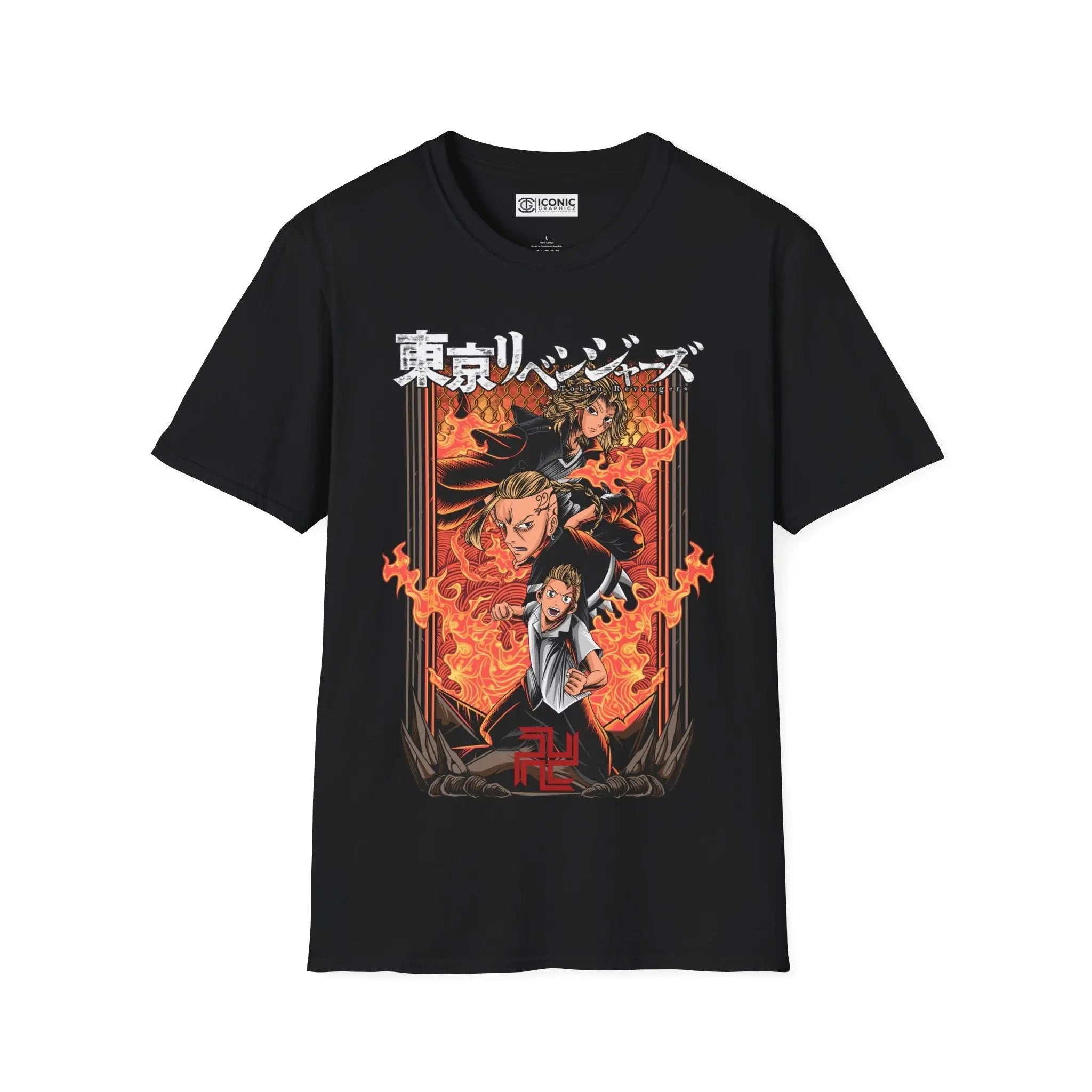 Draken and Mikey Tokyo  Revengers T-Shirt Printify