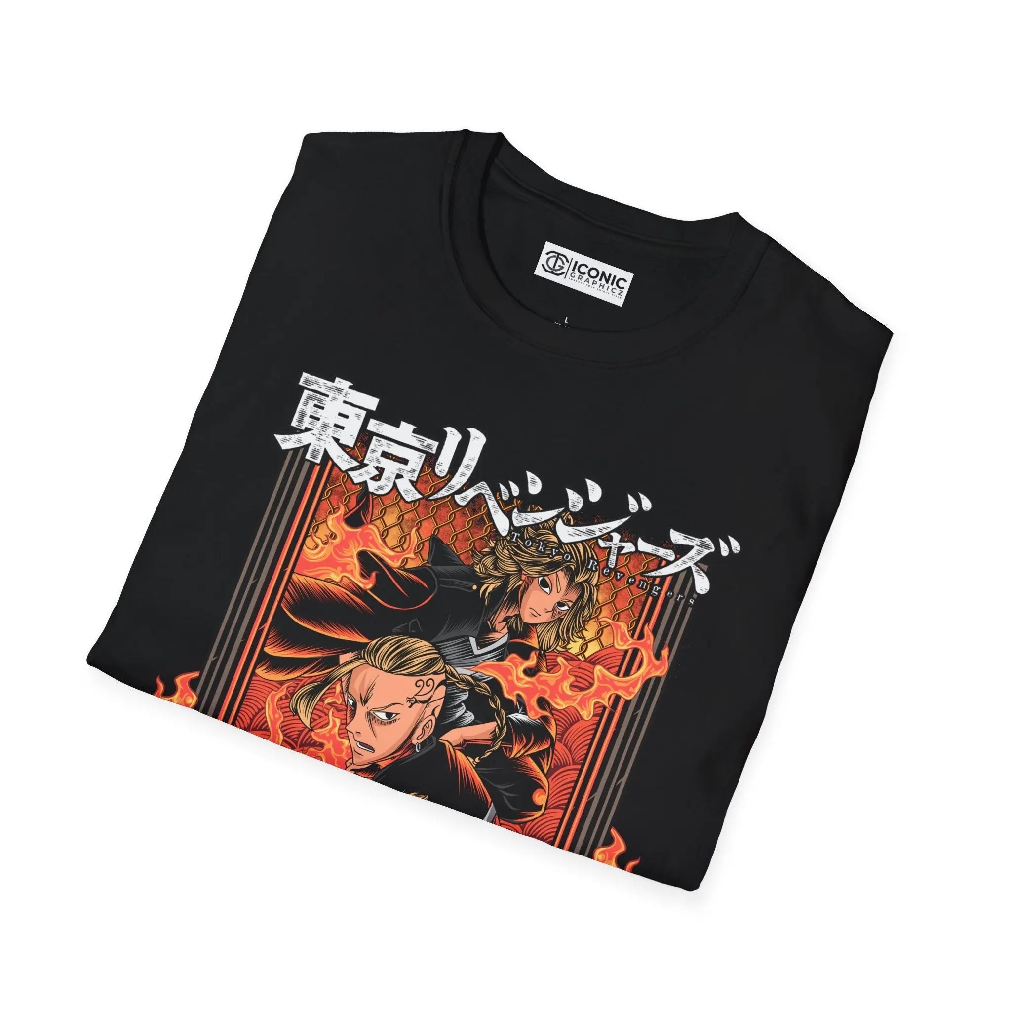 Draken and Mikey Tokyo  Revengers T-Shirt Printify