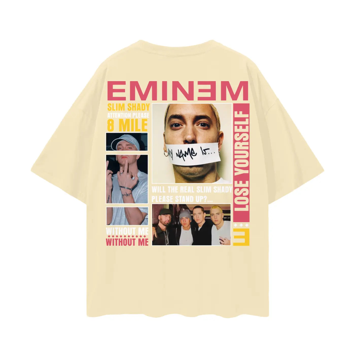 EMINEM Oversize Deep Drop Shoulder Tee ODMPOD