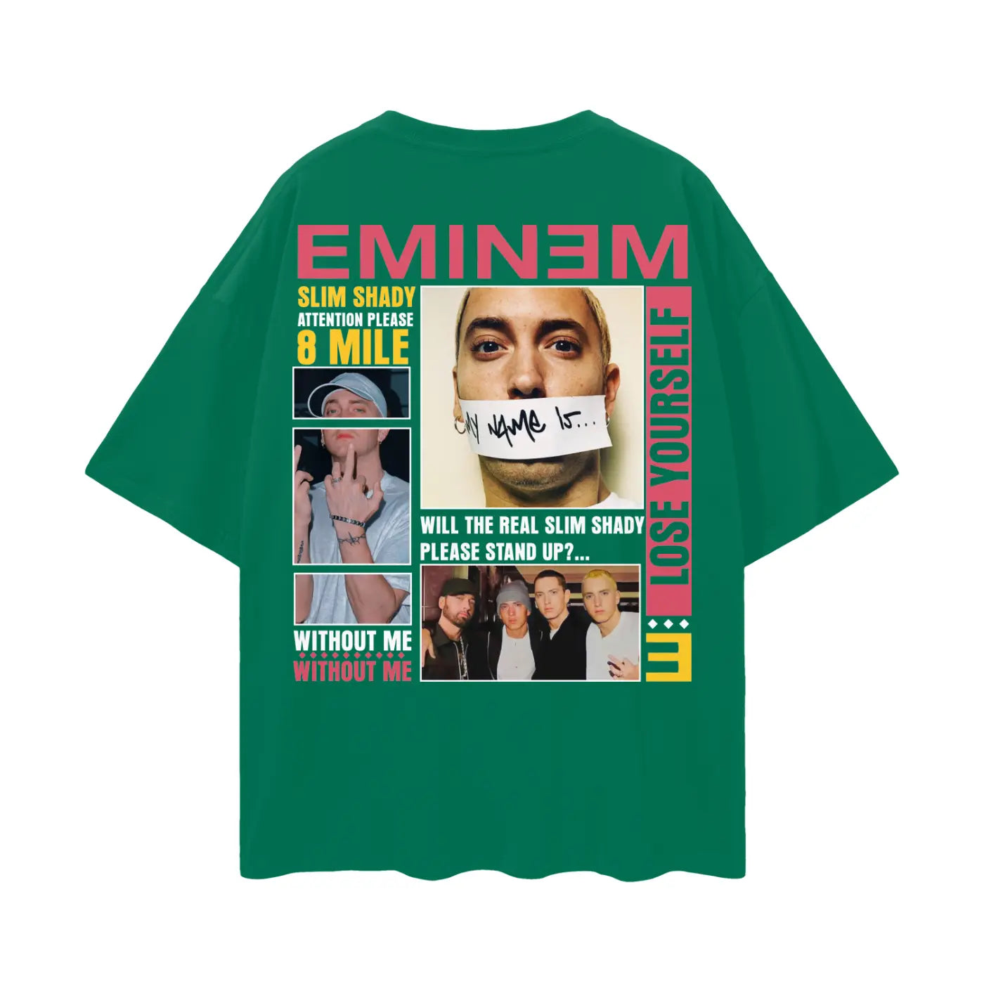 EMINEM Oversize Deep Drop Shoulder Tee ODMPOD