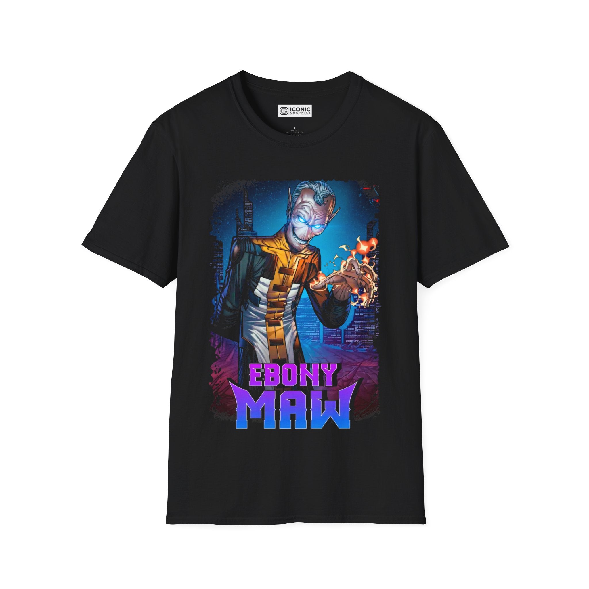 Ebony Maw T-Shirt - IGZ Clothing  - Ebony Maw Unisex Softstyle T-Shirt Best Price 26 at IGZ Clothing 
