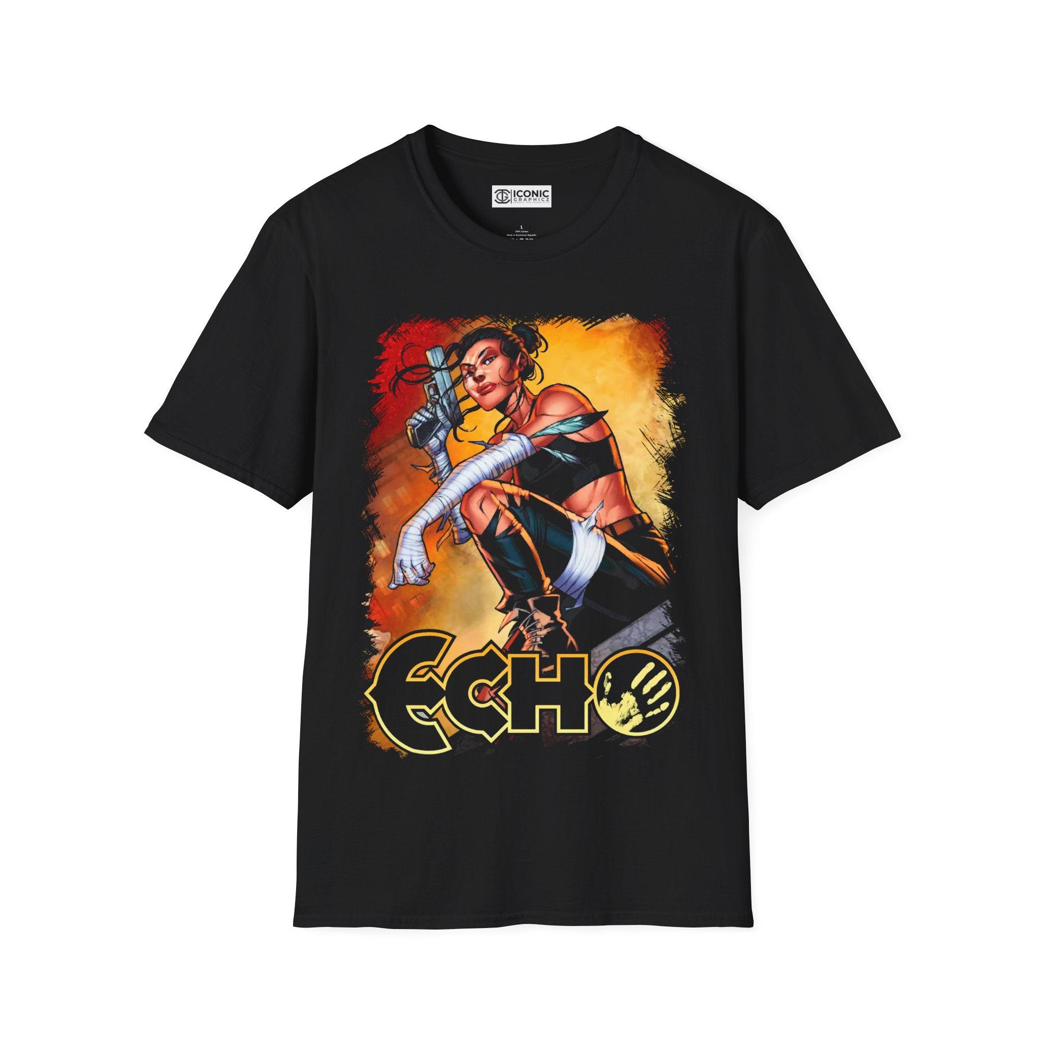 Echo T-Shirt - IGZ Clothing  - Echo Unisex Softstyle T-Shirt Best Price 26 at IGZ Clothing 
