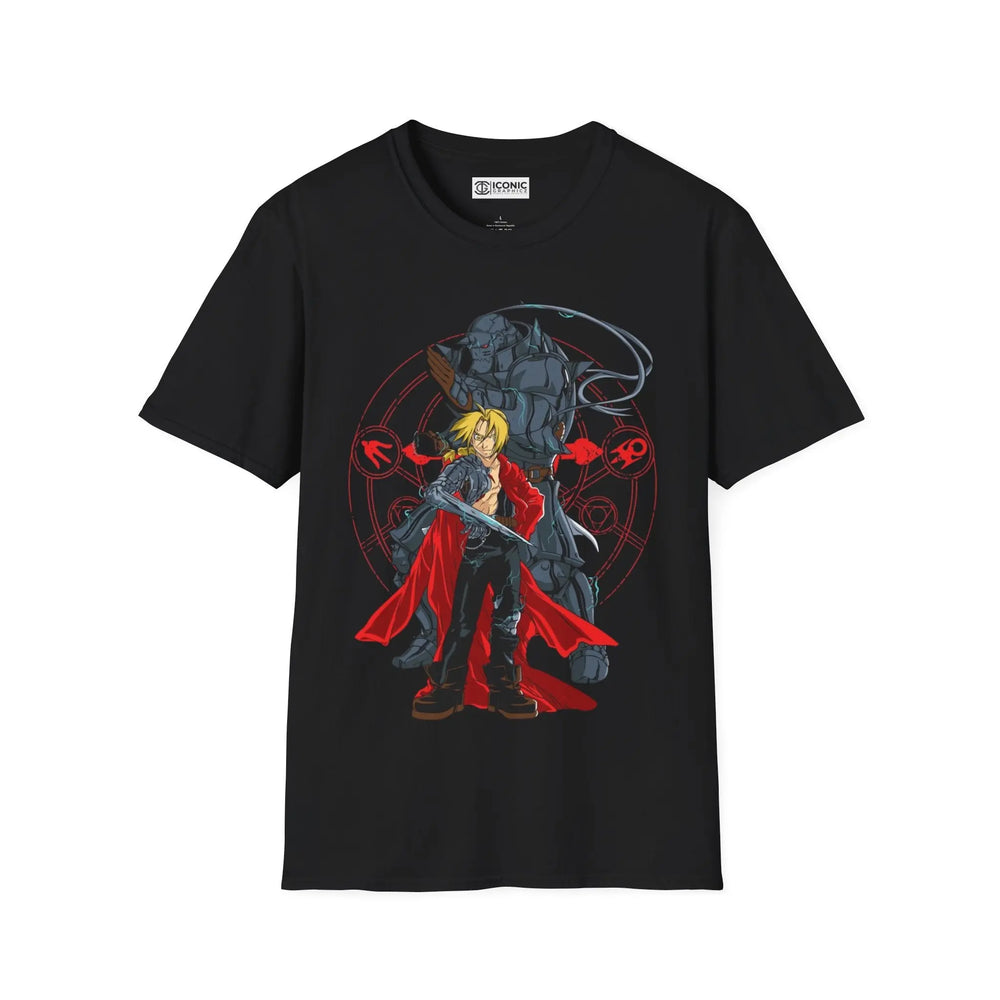 Edward and Alphonse Fullmetal alchemist T-Shirt Printify