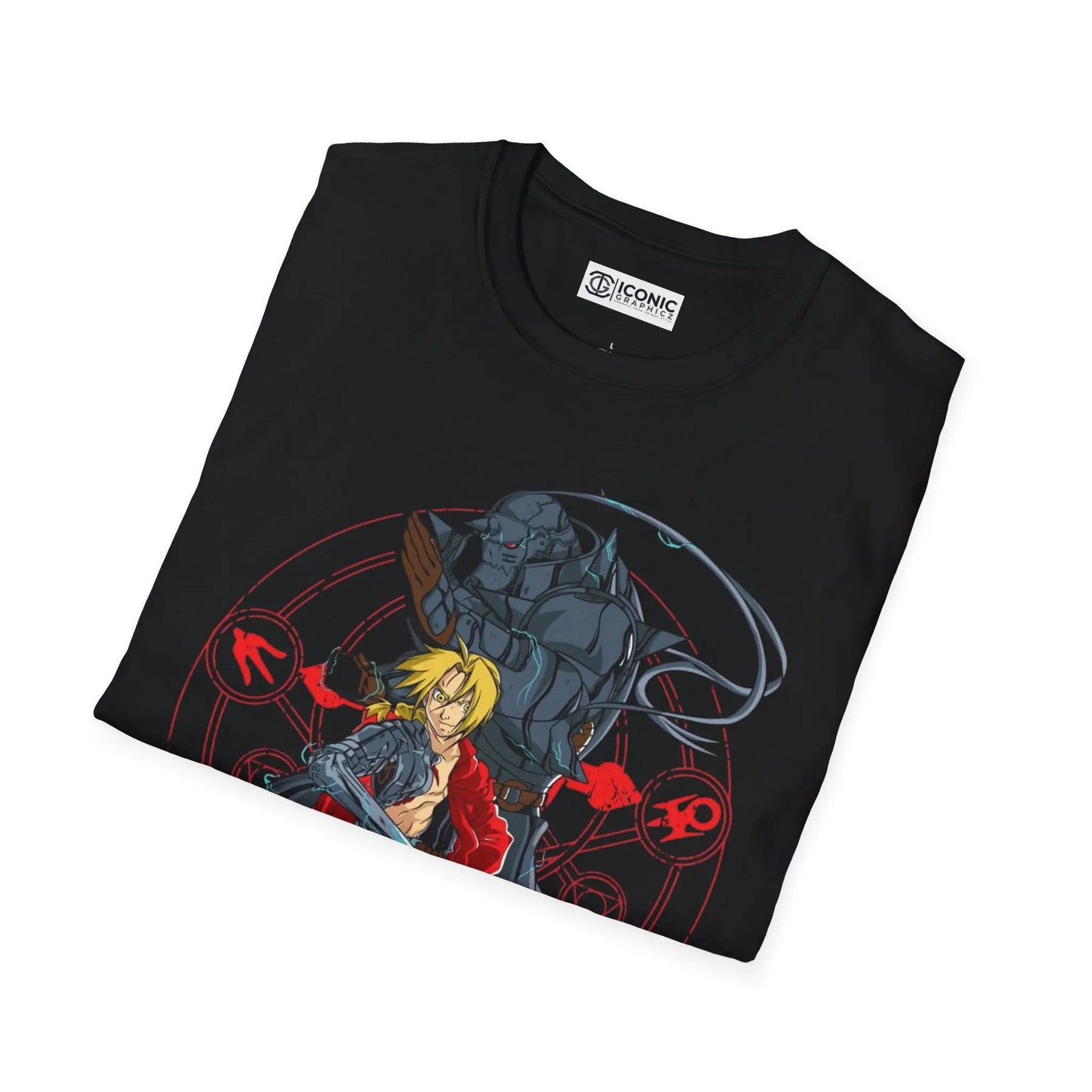 Edward and Alphonse Fullmetal alchemist T-Shirt Printify