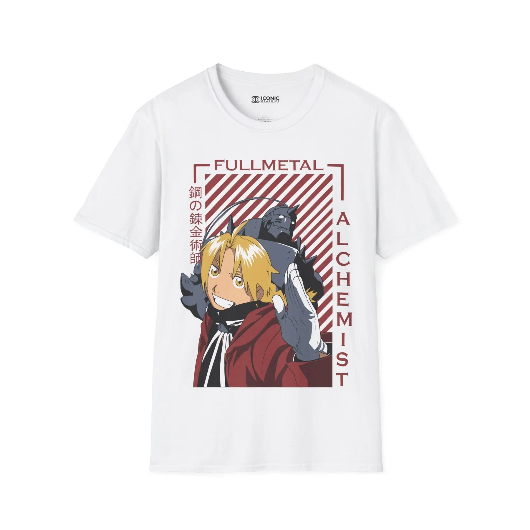 Edward and Alphonse Fullmetal alchemist T-Shirt Printify