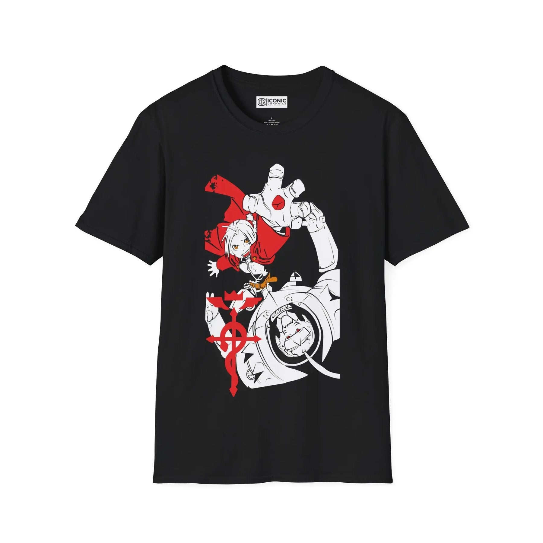 Edward and Alphonse Fullmetal alchemist T-Shirt Printify