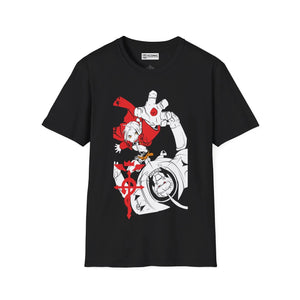 Edward and Alphonse Fullmetal alchemist T-Shirt Printify