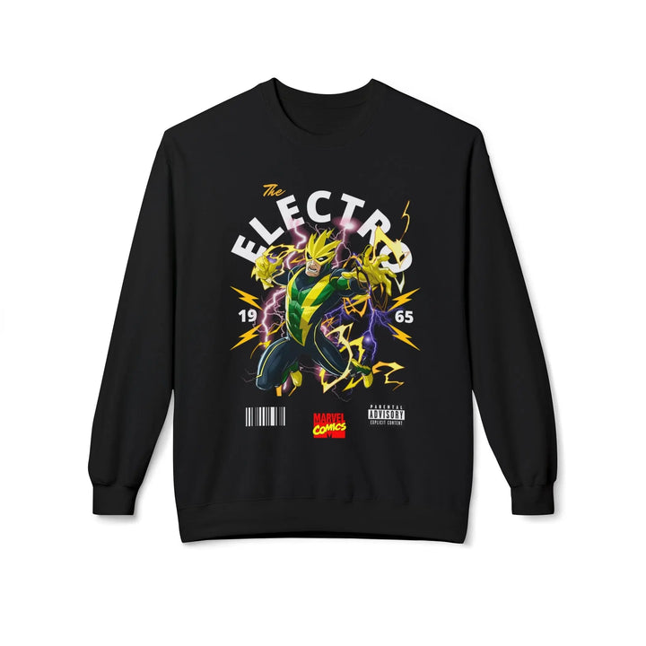 Electro Crewneck Sweatshirt Printify