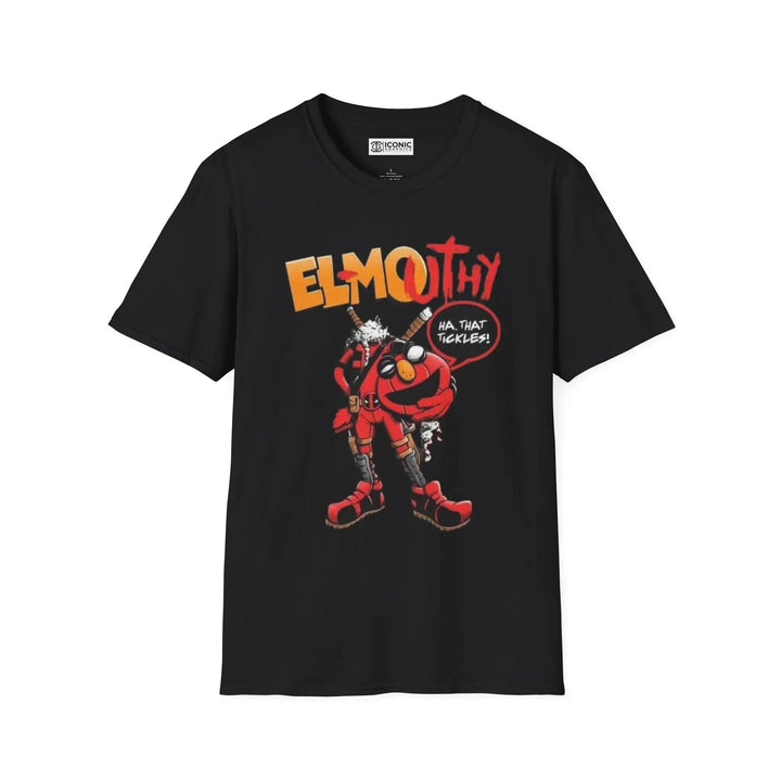 Elmo Deadpool parody T-Shirt Printify