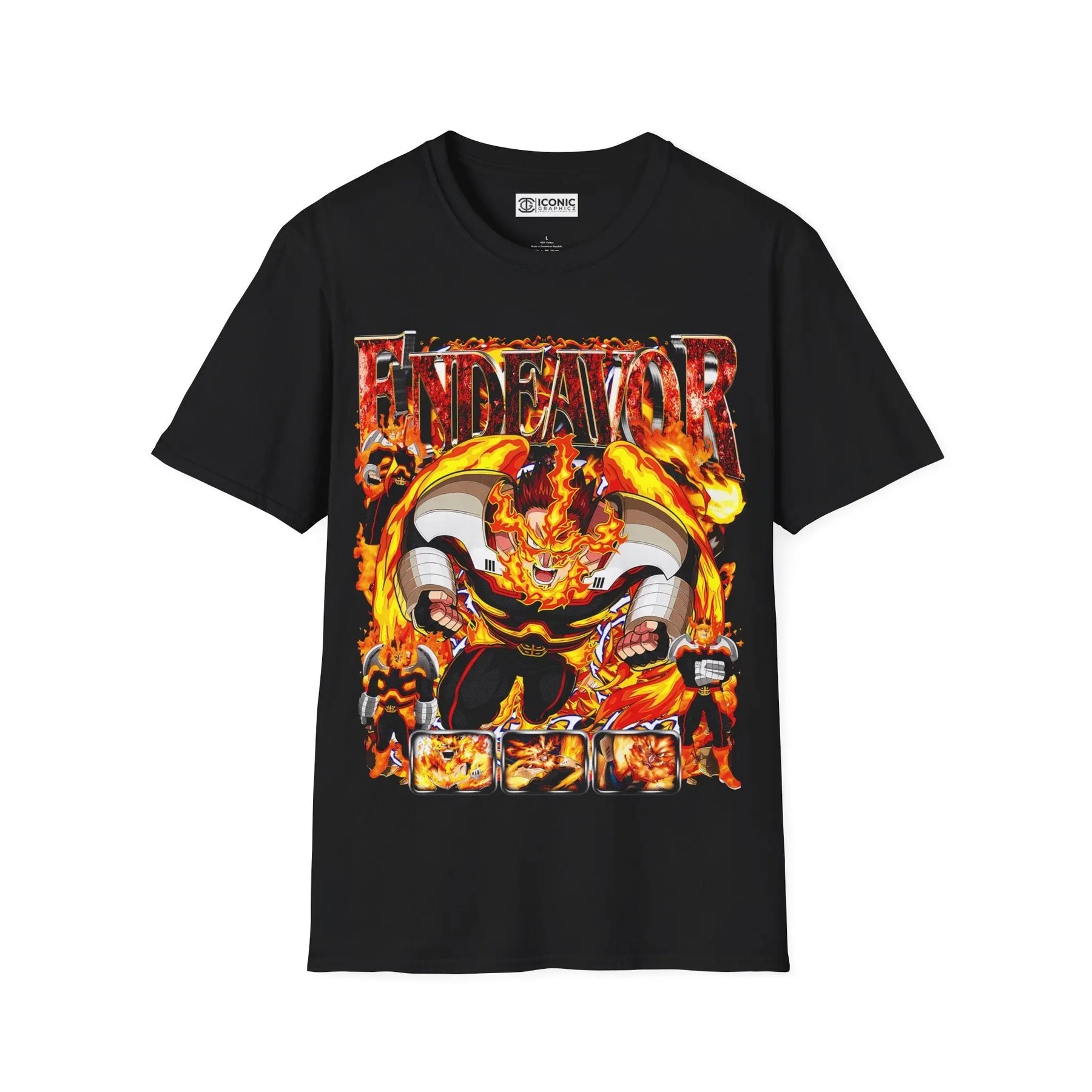 Endeavor My hero academia T-Shirt Printify