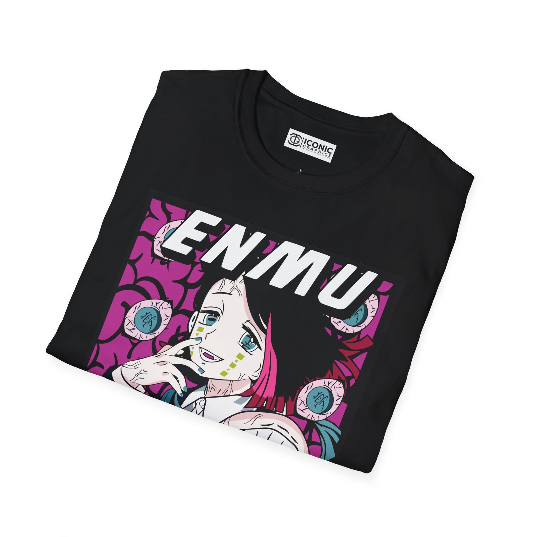 Enmu Demon Slayer T-Shirt - IGZ Clothing  - Enmu Unisex Softstyle T-Shirt Best Price 26 at IGZ Clothing 