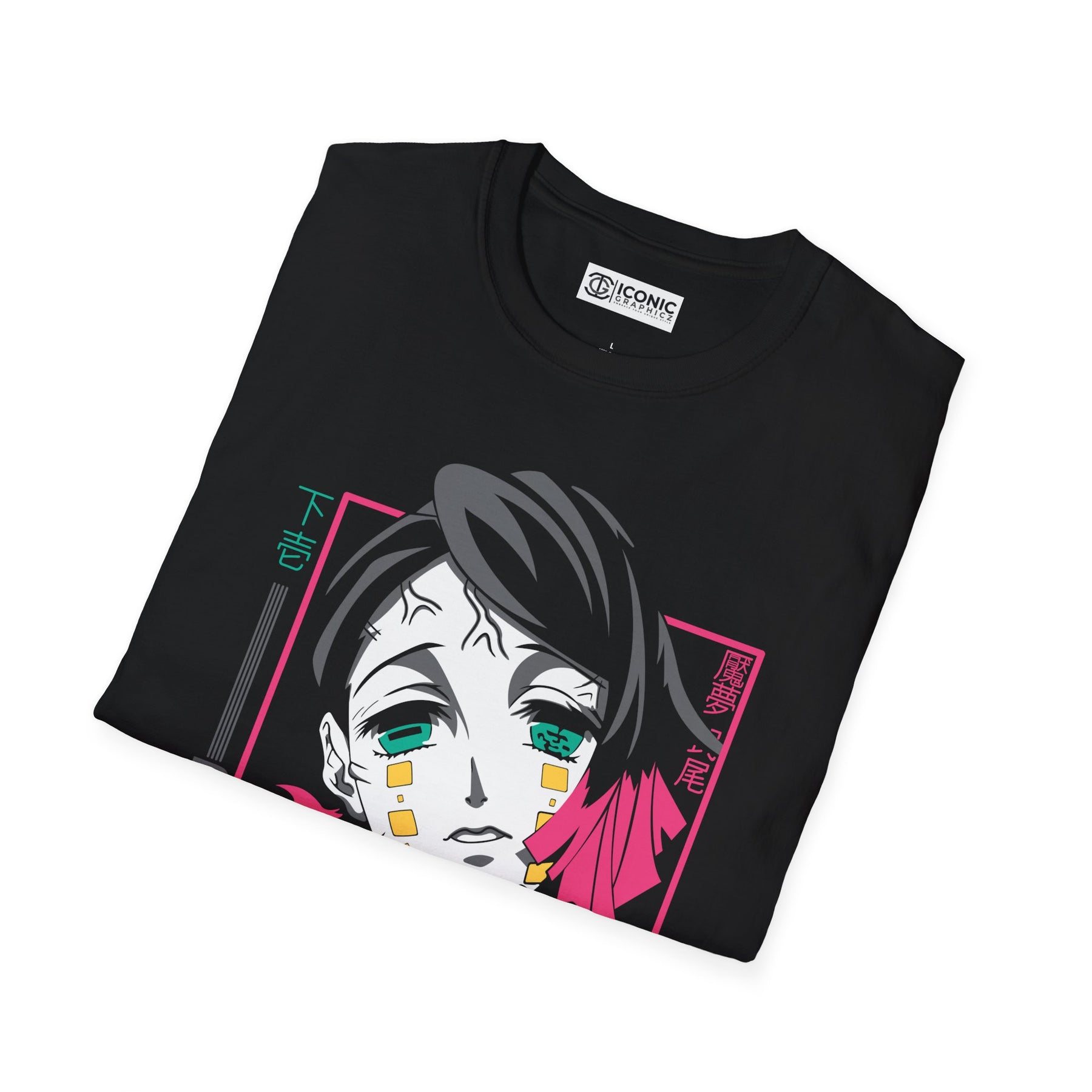 Enmu Demon Slayer T-Shirt - IGZ Clothing  - Enmu Unisex Softstyle T-Shirt Best Price 26 at IGZ Clothing 
