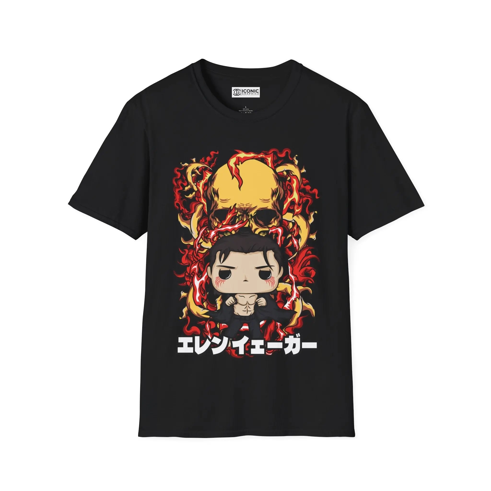 Eren Attack on Titan T-Shirt Printify