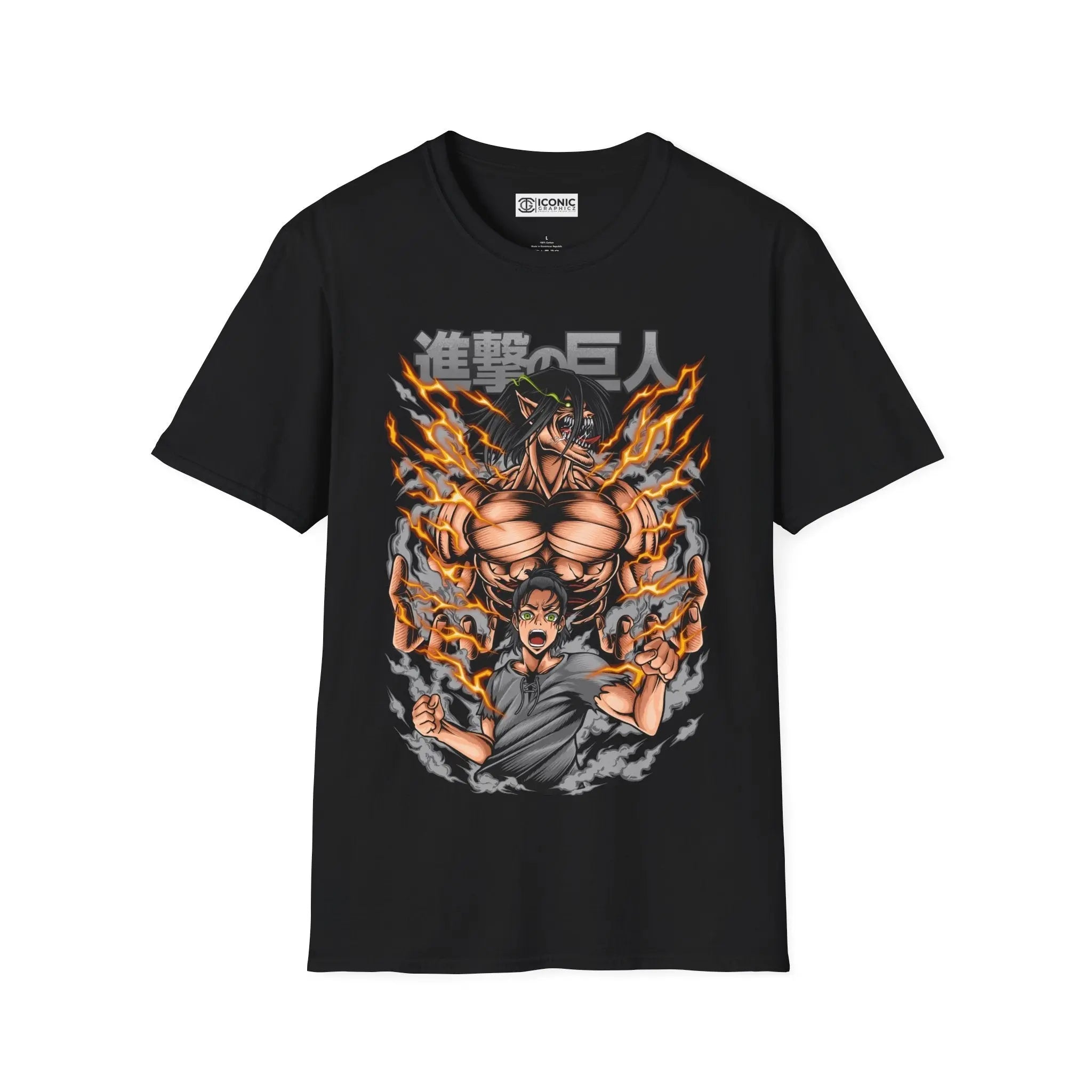Eren Attack on Titan T-Shirt Printify