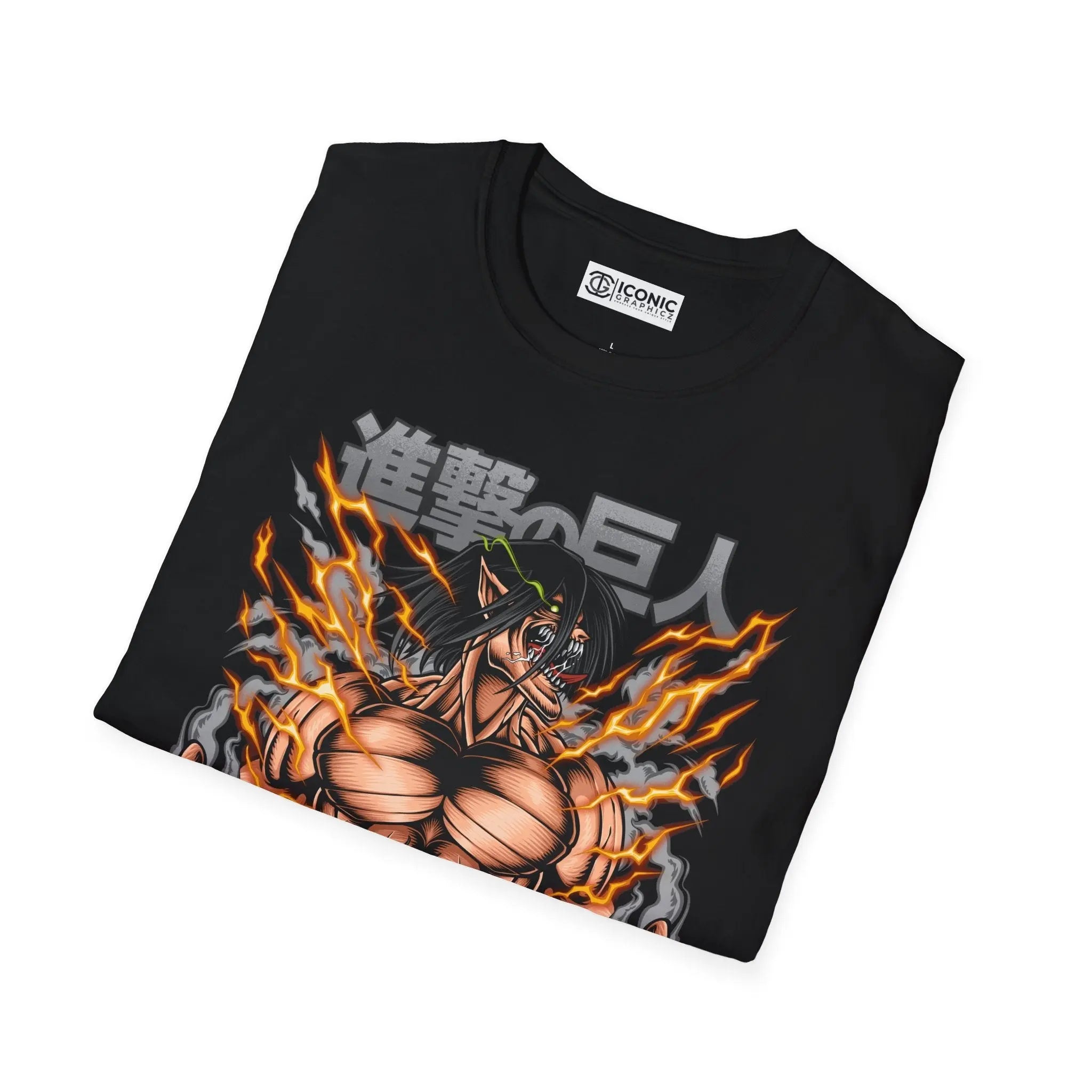 Eren Attack on Titan T-Shirt Printify
