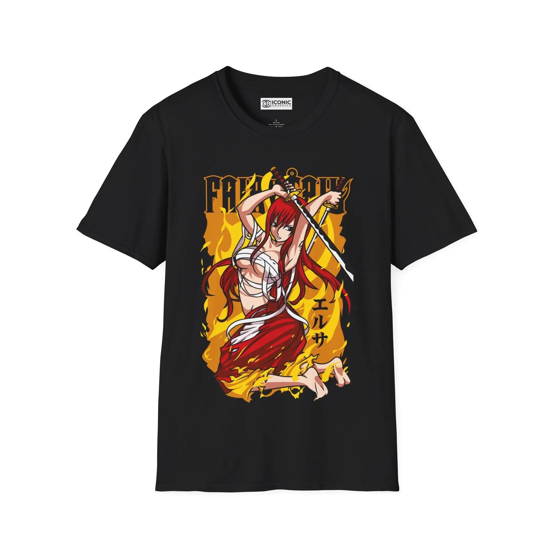Erza Fairy Tail T-Shirt Printify