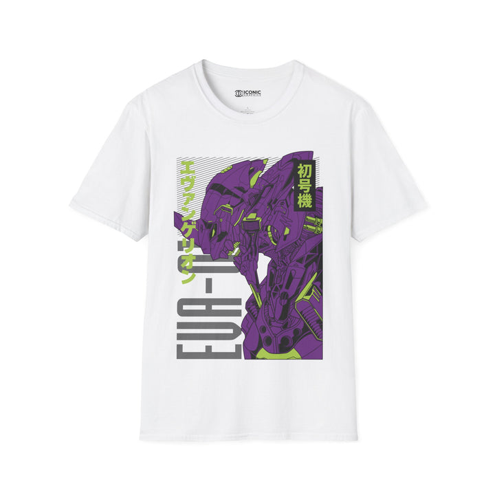 Eva 01 Evangelion T-Shirt - IGZ Clothing  - Eva-01 Unisex Softstyle T-Shirt Best Price 26 at IGZ Clothing 