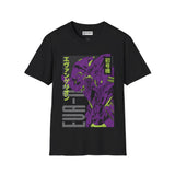 Eva 01 Evangelion T-Shirt - IGZ Clothing  - Eva-01 Unisex Softstyle T-Shirt Best Price 26 at IGZ Clothing 