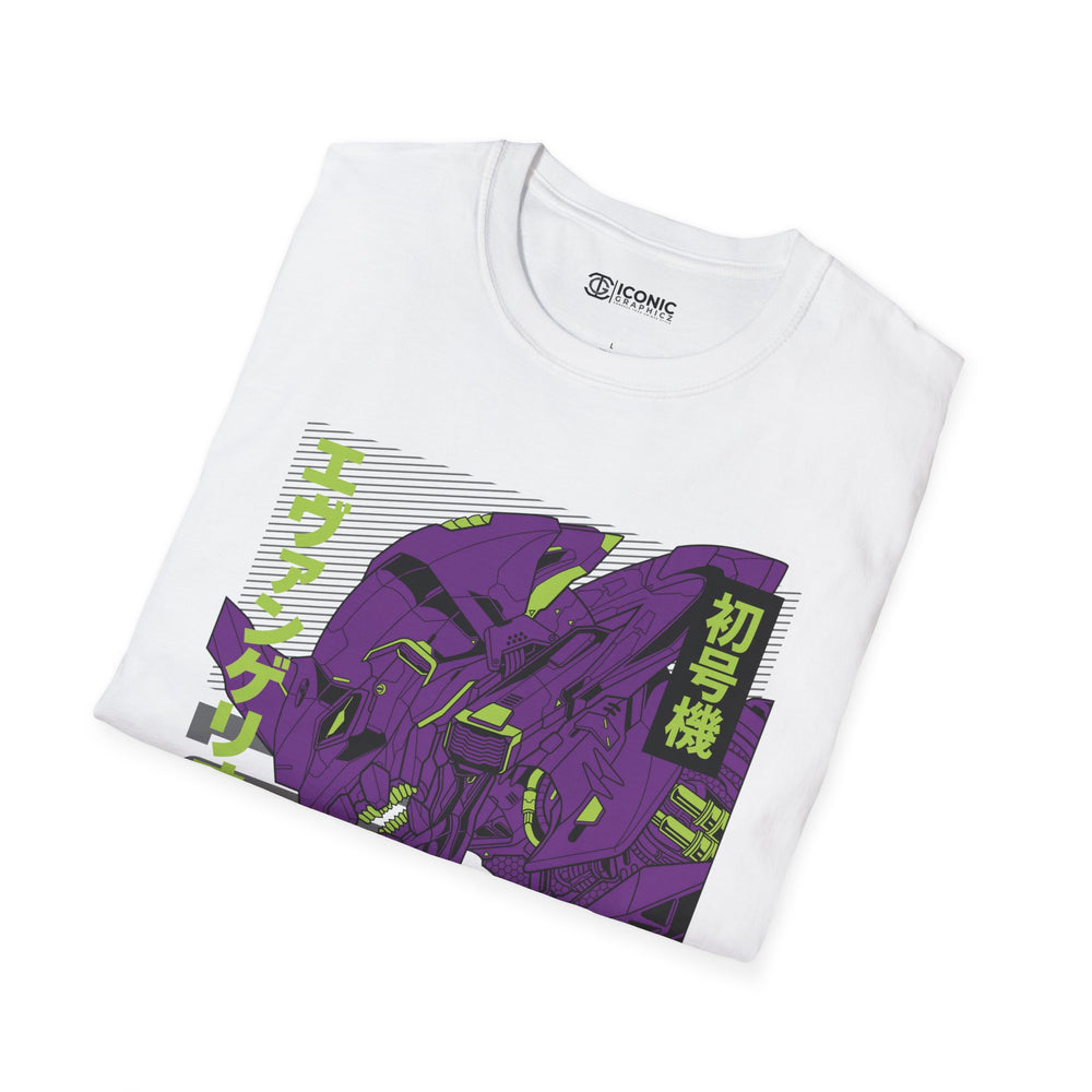 Eva 01 Evangelion T-Shirt - IGZ Clothing  - Eva-01 Unisex Softstyle T-Shirt Best Price 26 at IGZ Clothing 