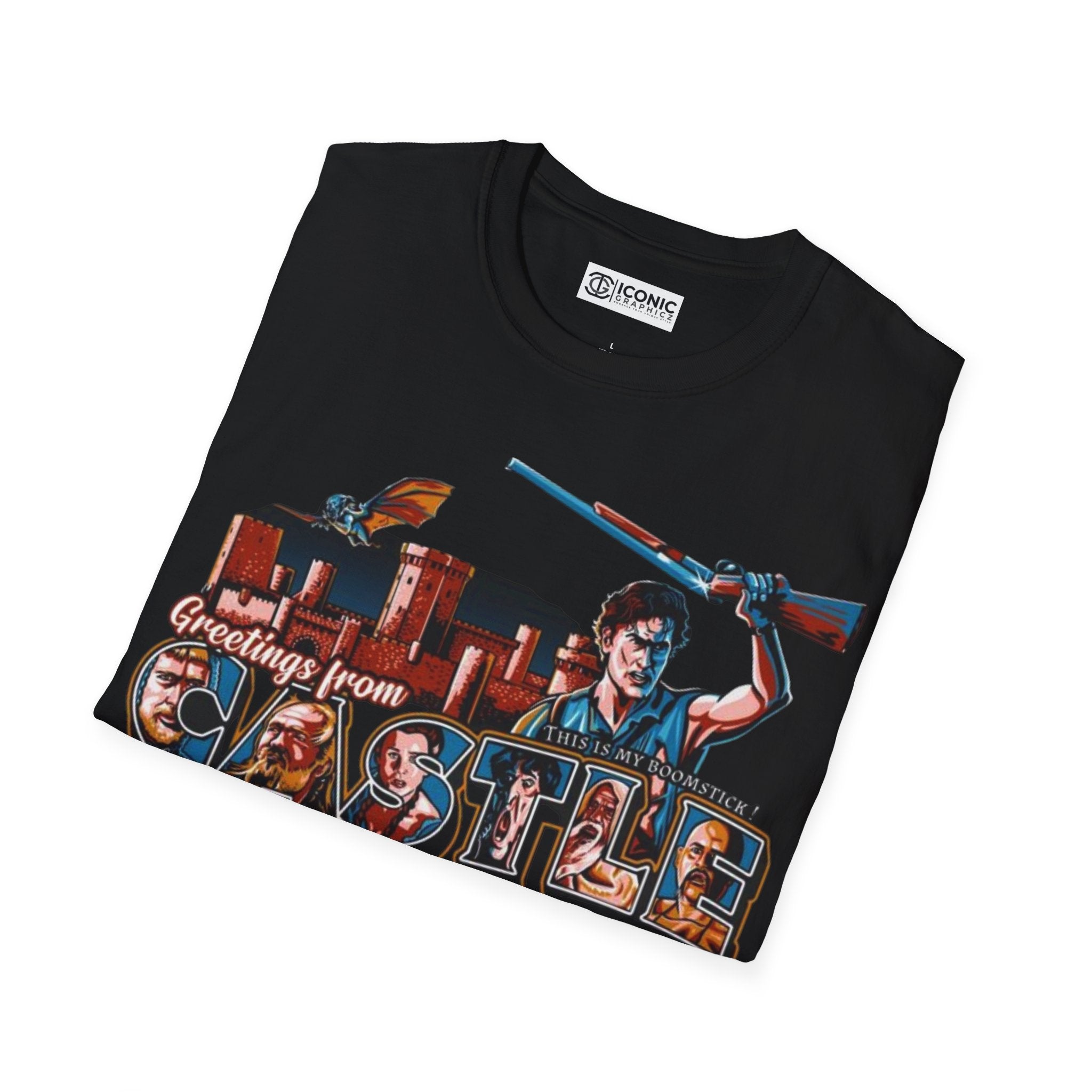 Evil Dead Army of Darkness T-Shirt - IGZ Clothing  - Evil Dead Army of Darkness Unisex Softstyle T-Shirt Best Price 26 at IGZ Clothing 