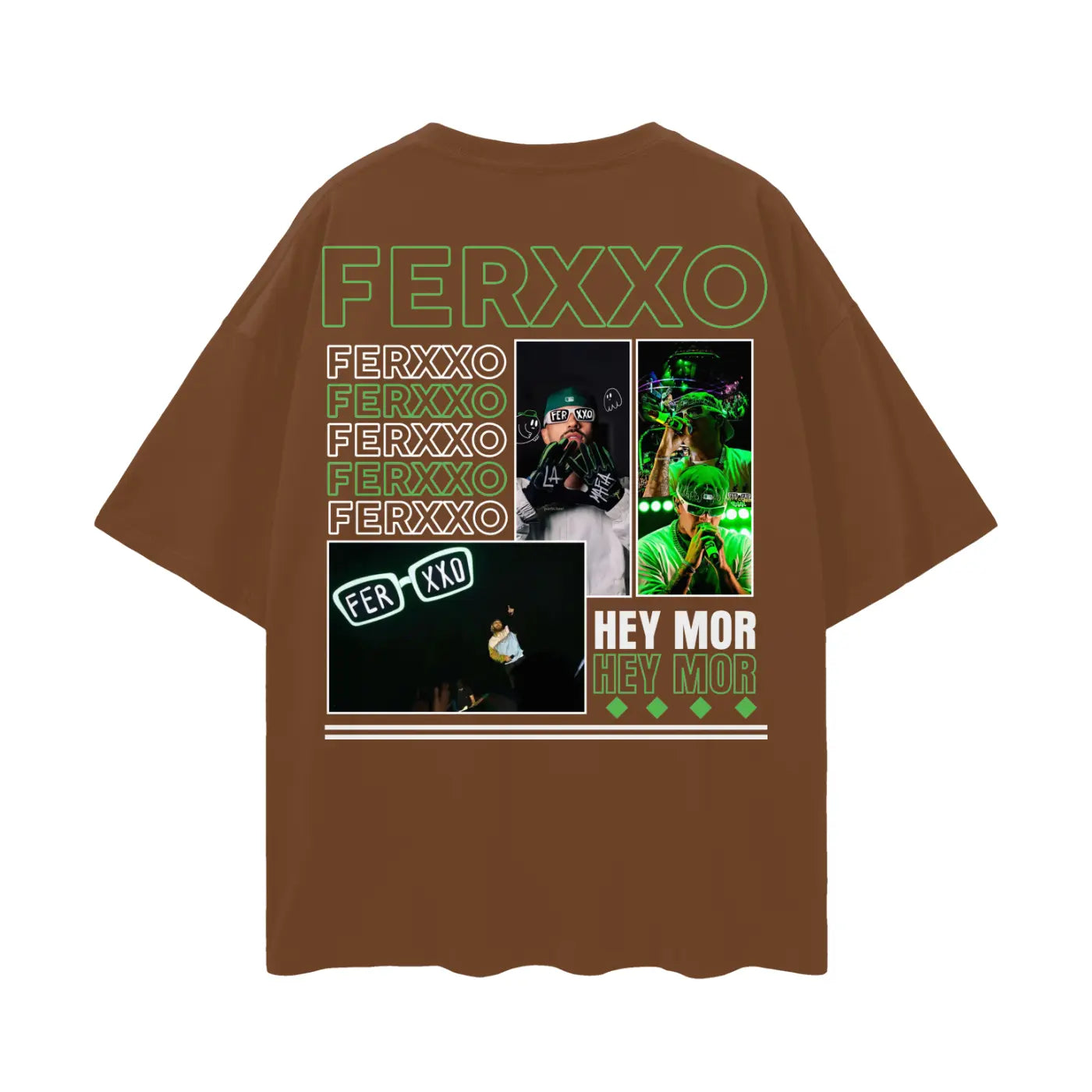FERXXO Oversize Deep Drop Shoulder Tee ODMPOD
