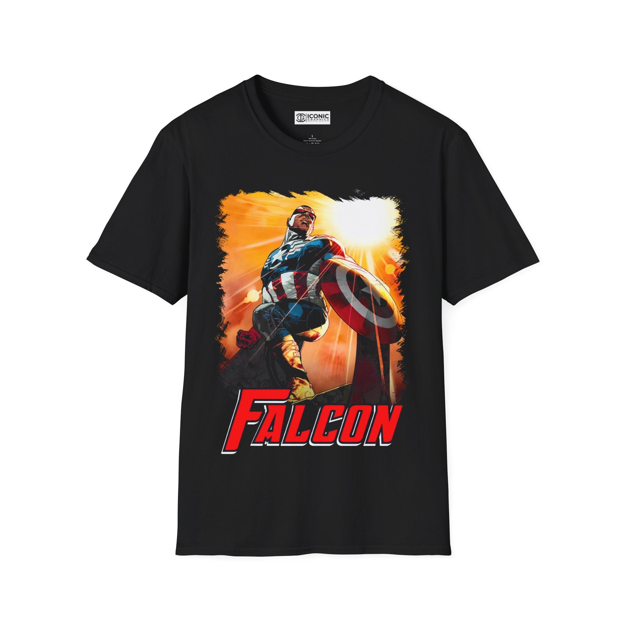 Falcon T-Shirt - IGZ Clothing  - Falcon Unisex Softstyle T-Shirt Best Price 26 at IGZ Clothing 