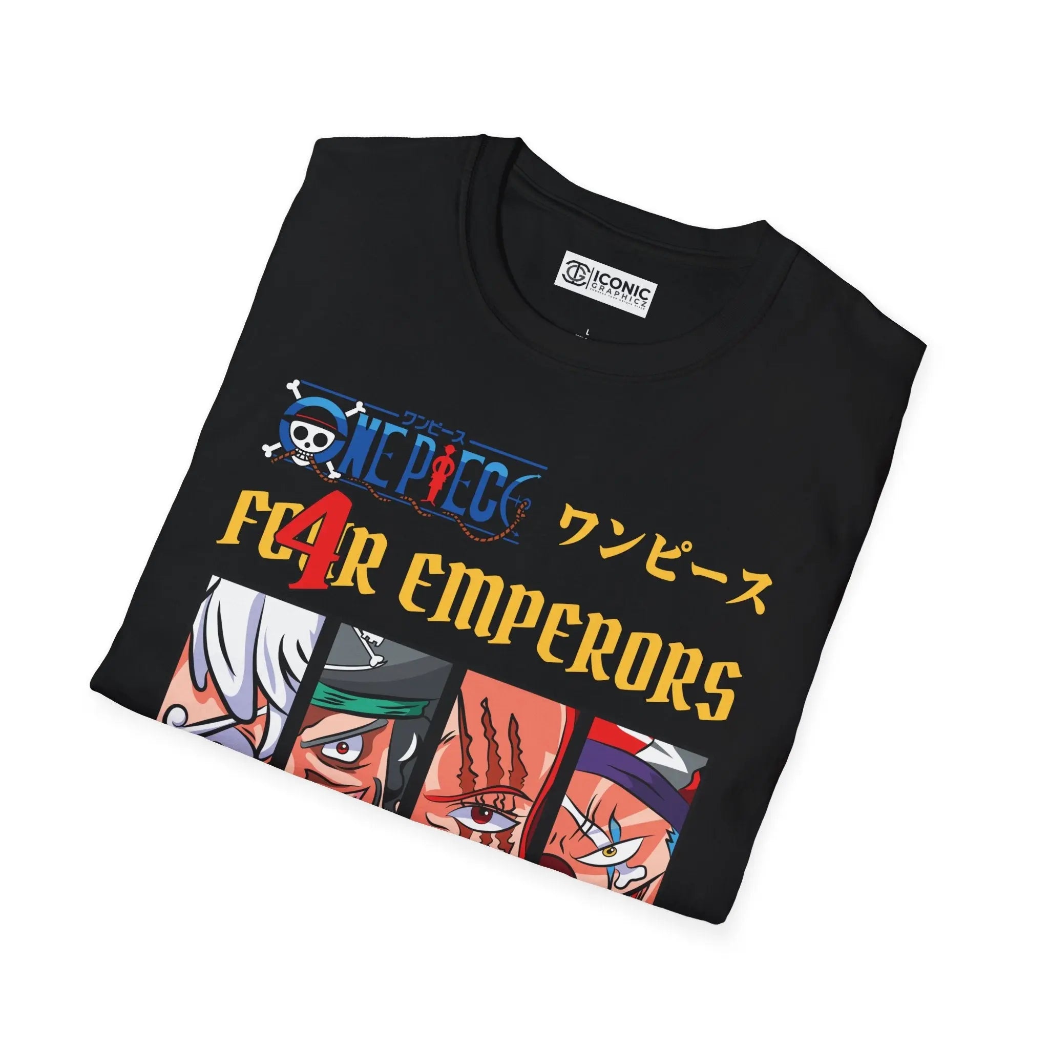 Four Emperors One Piece T-Shirt Printify